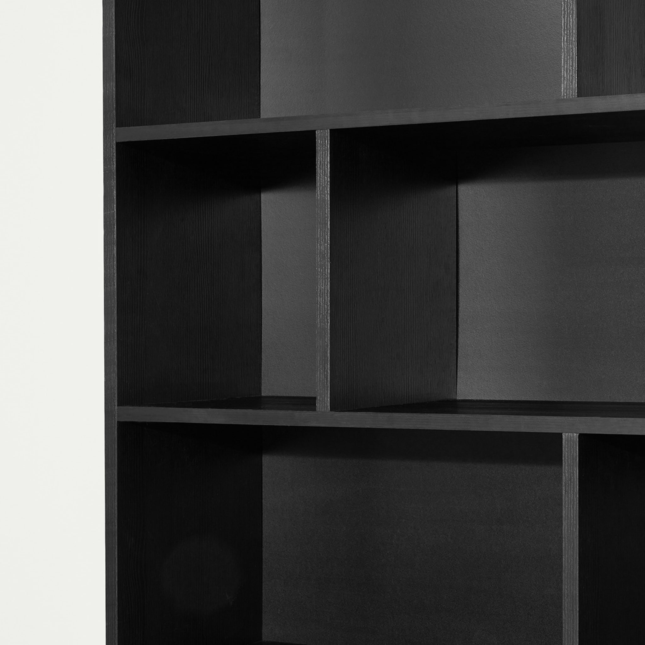 Thorne Bookshelf Black Kmart