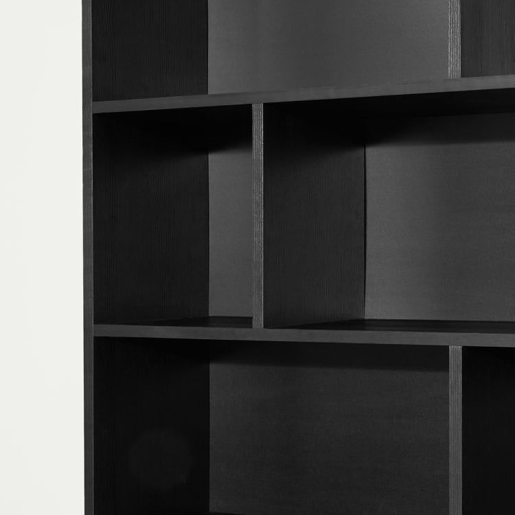 Thorne Bookshelf Black Kmart