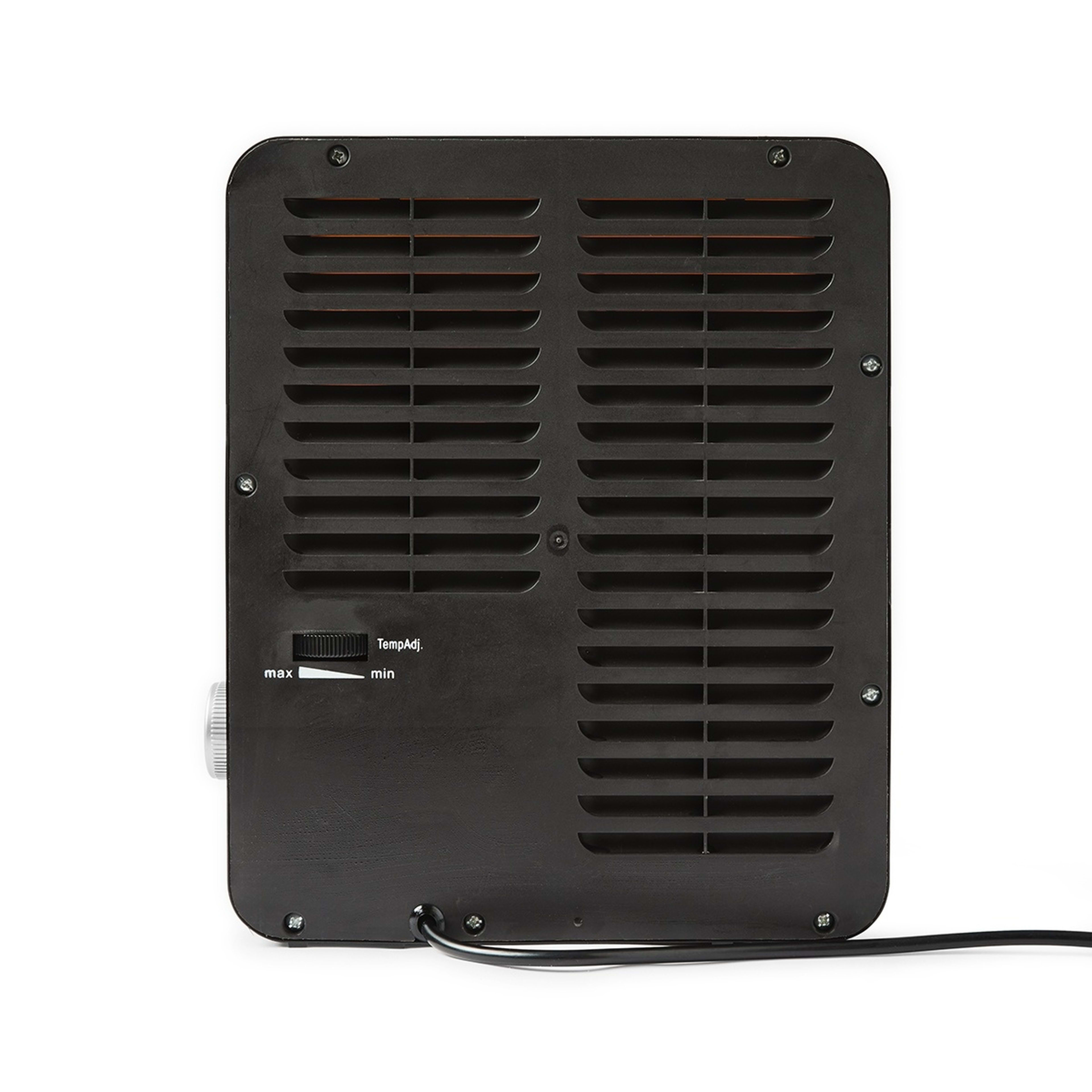 5 Modern Fireplace Heater - Black, 5 of 8