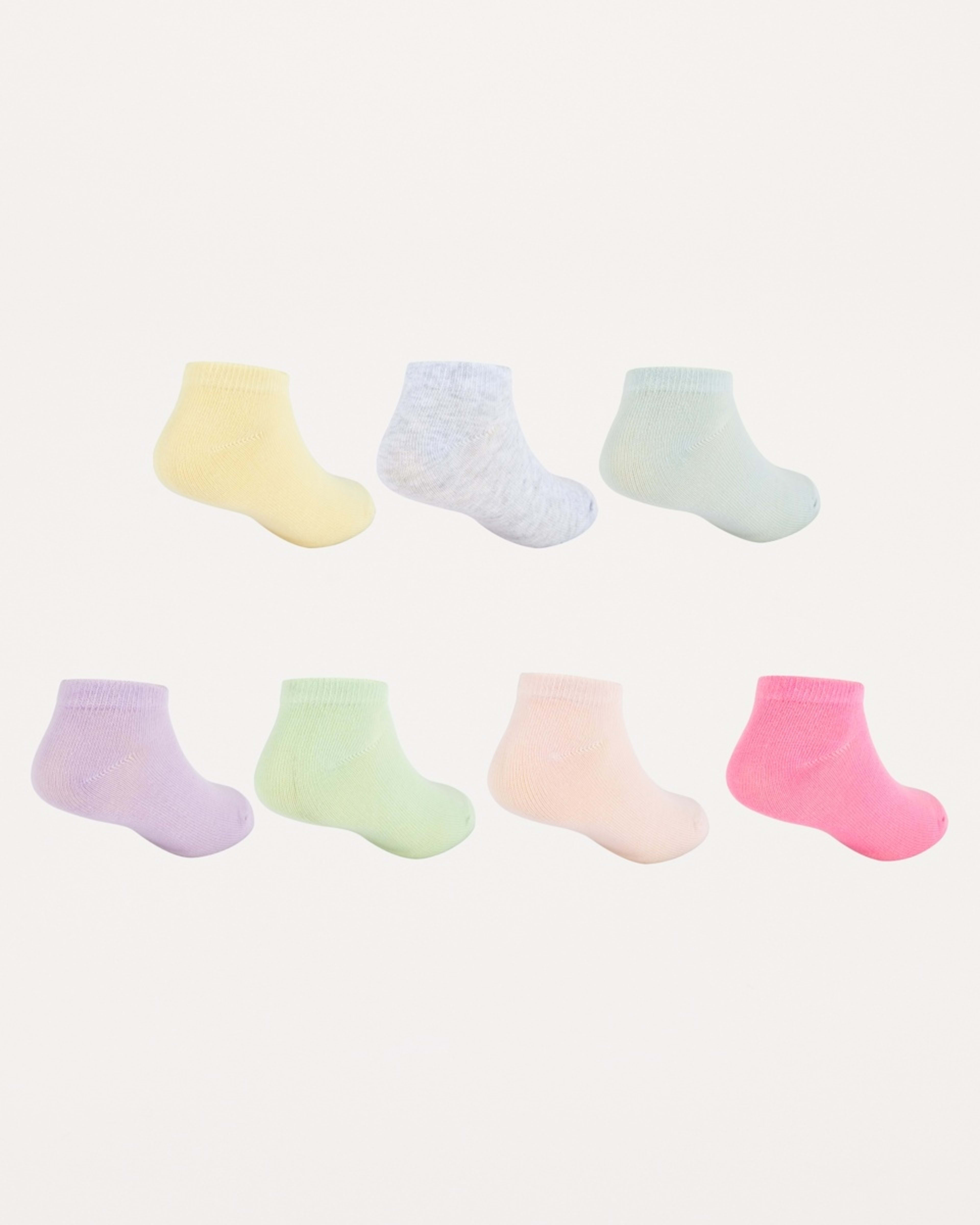 2 7 Pack Low Cut Socks SORBET, 2 of 3
