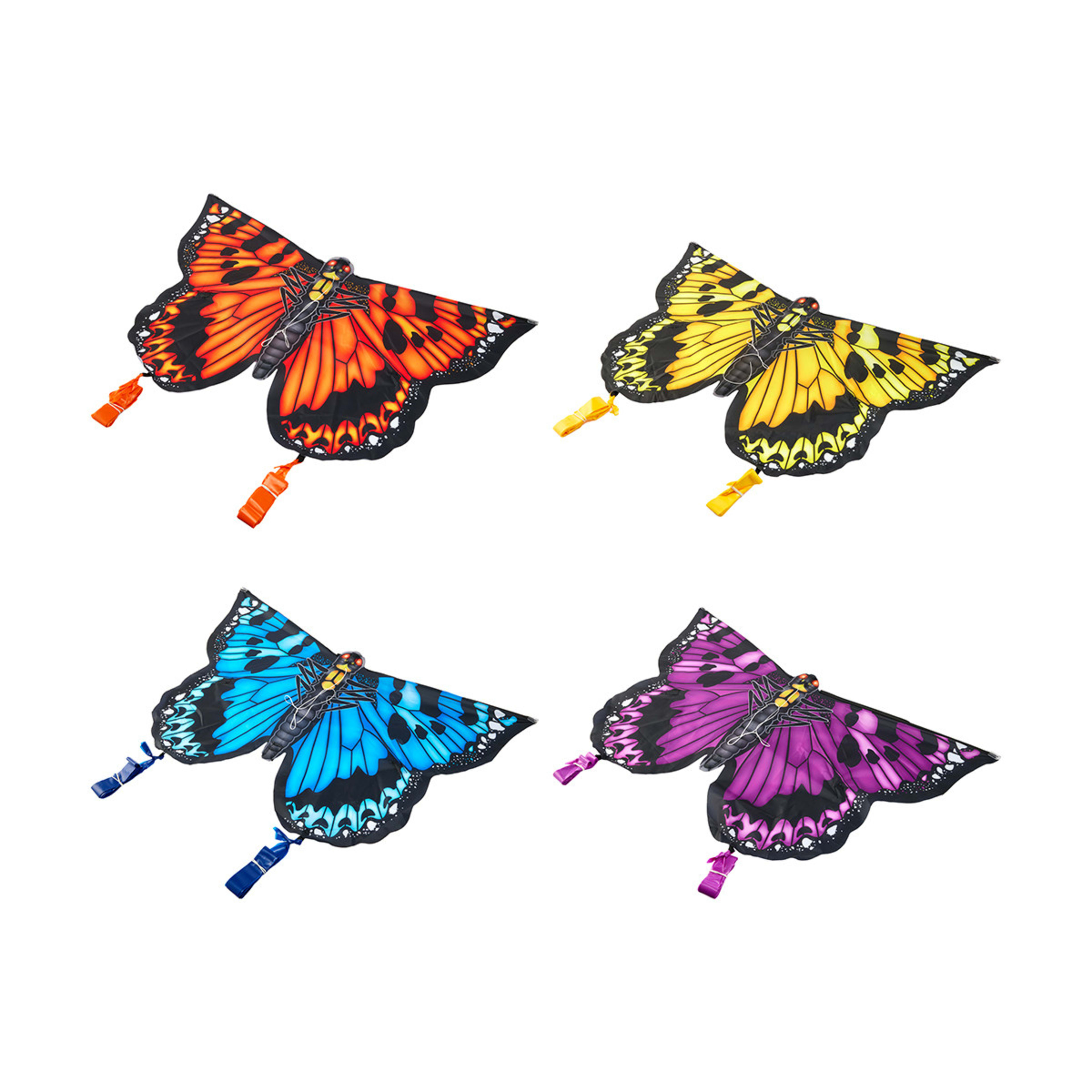 Kites Butterfly Nylon Kite Assorted Kmart