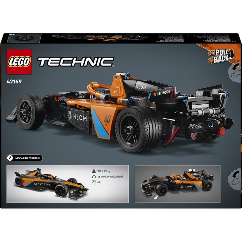 LEGO Technic NEOM McLaren Formula E Race Car 42169 - Kmart