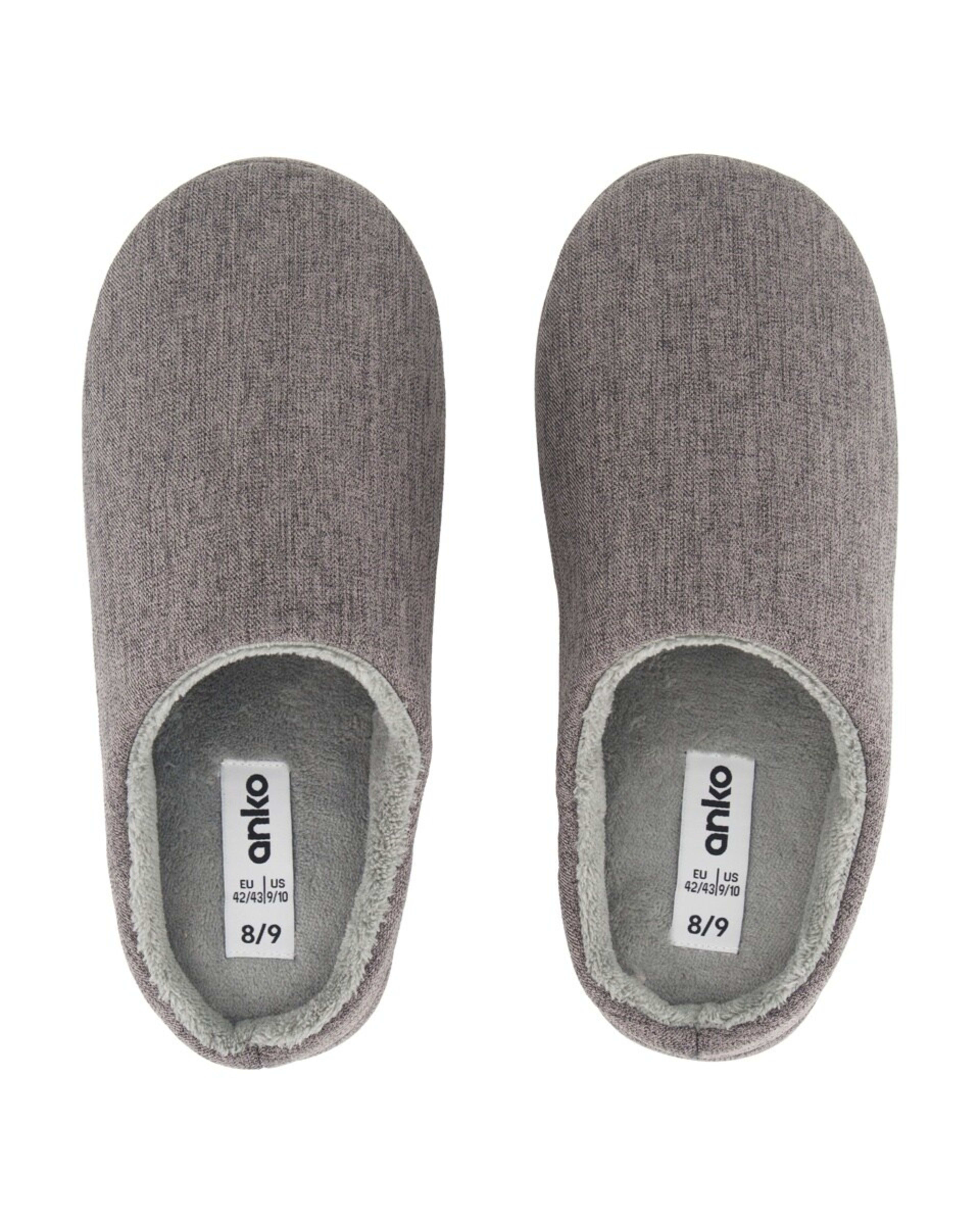 2 Slipper Scuffs GREYISH CHARCOAL, 2 of 3