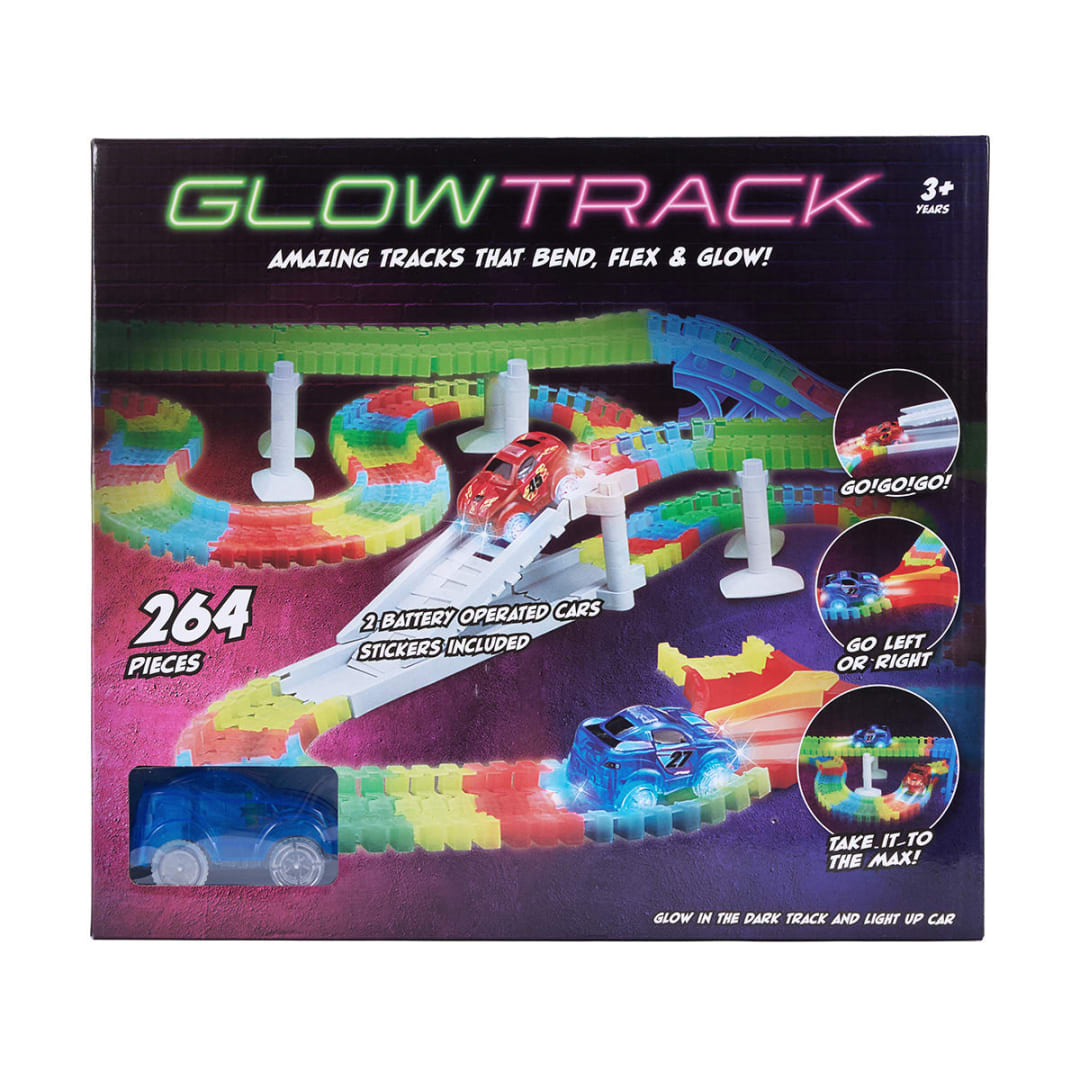 264 Piece Glow Track Playset Kmart
