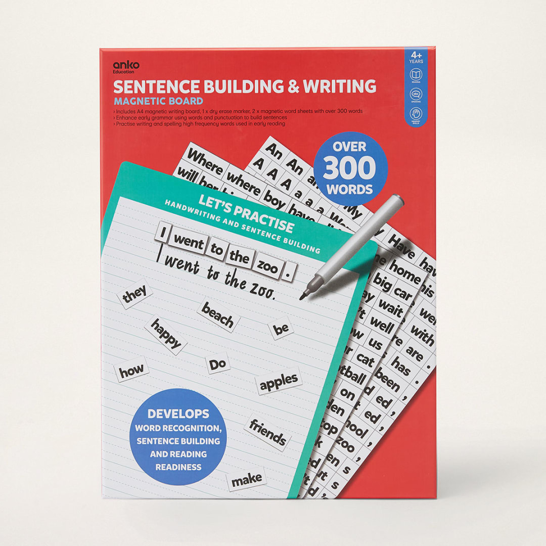 Sentence Building and Writing Board Kmart