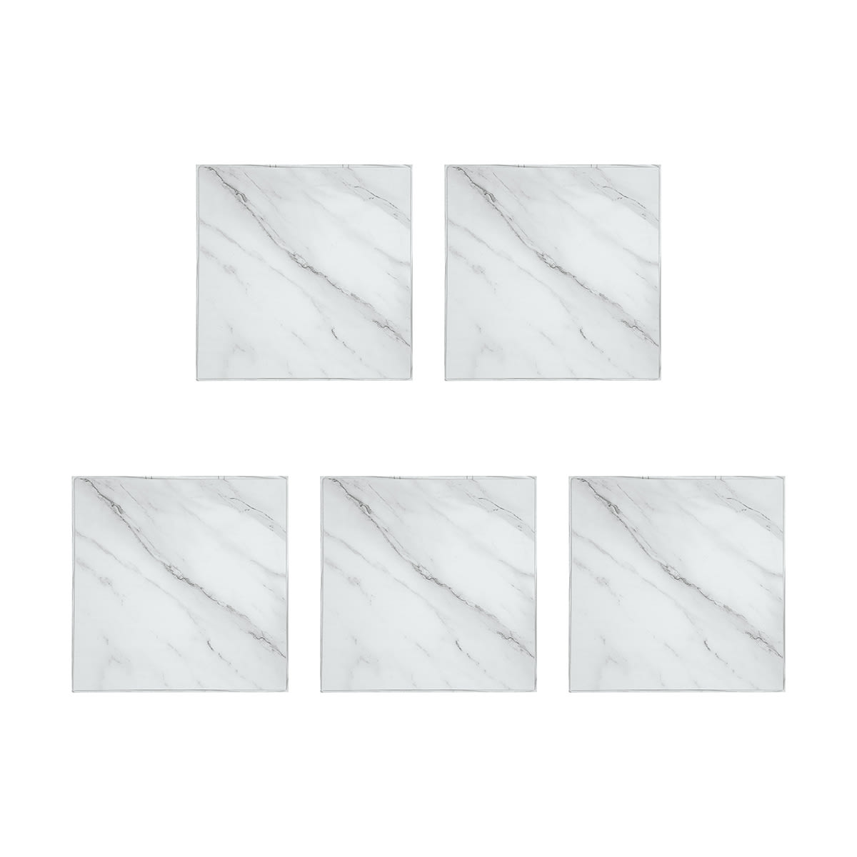 8 Pack Vinyl Floor Tiles Marble Look Kmart