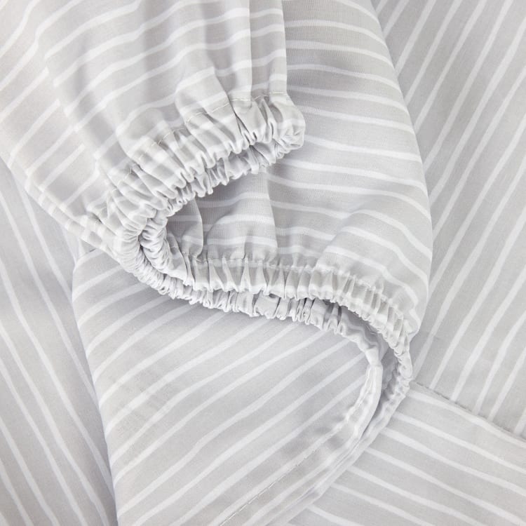 2 Pack Organic Cotton Fitted Sheets Squiggle Kmart NZ