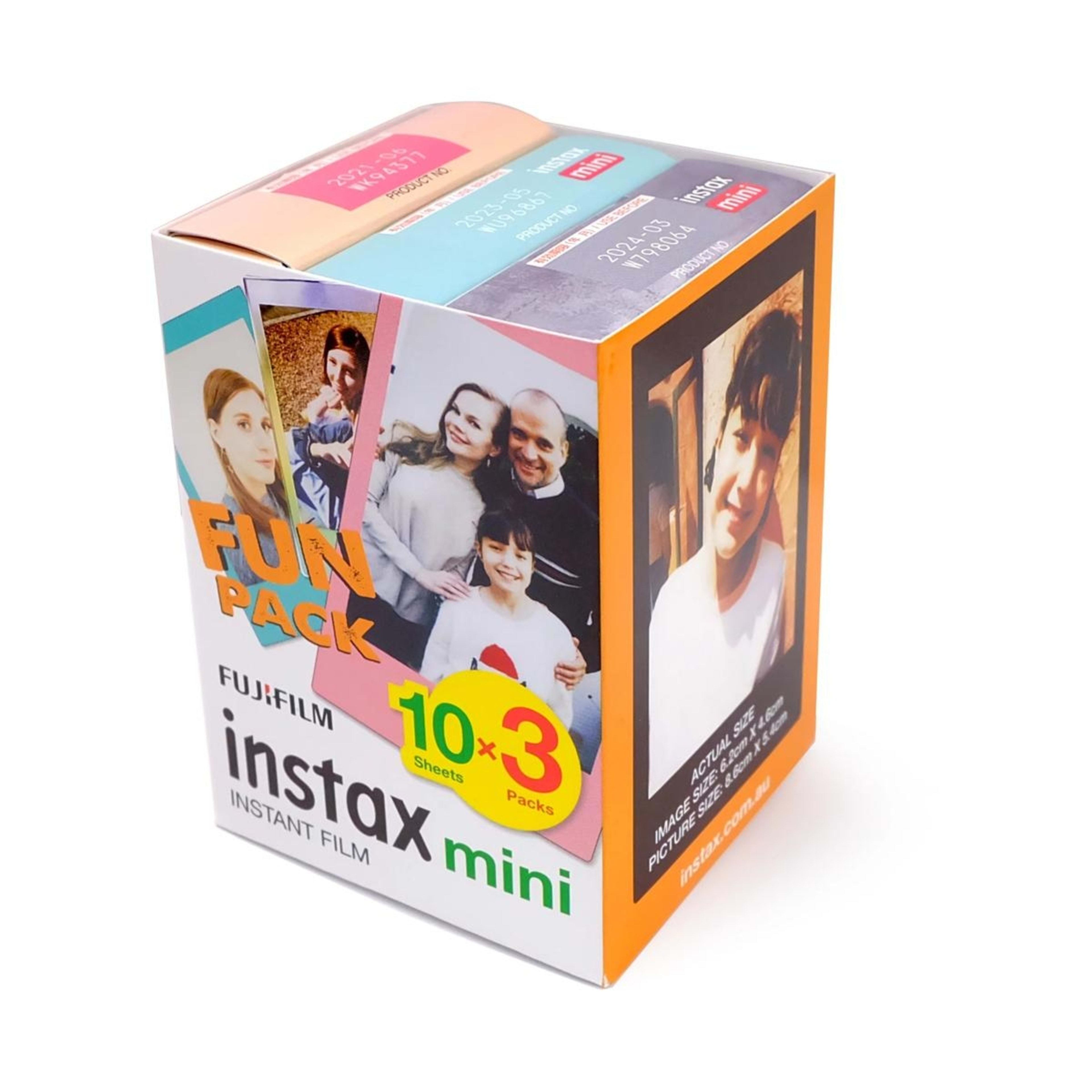 2 30 Pack Fujifilm Instax Mini Instant Film - Fun Pack, 2 of 2