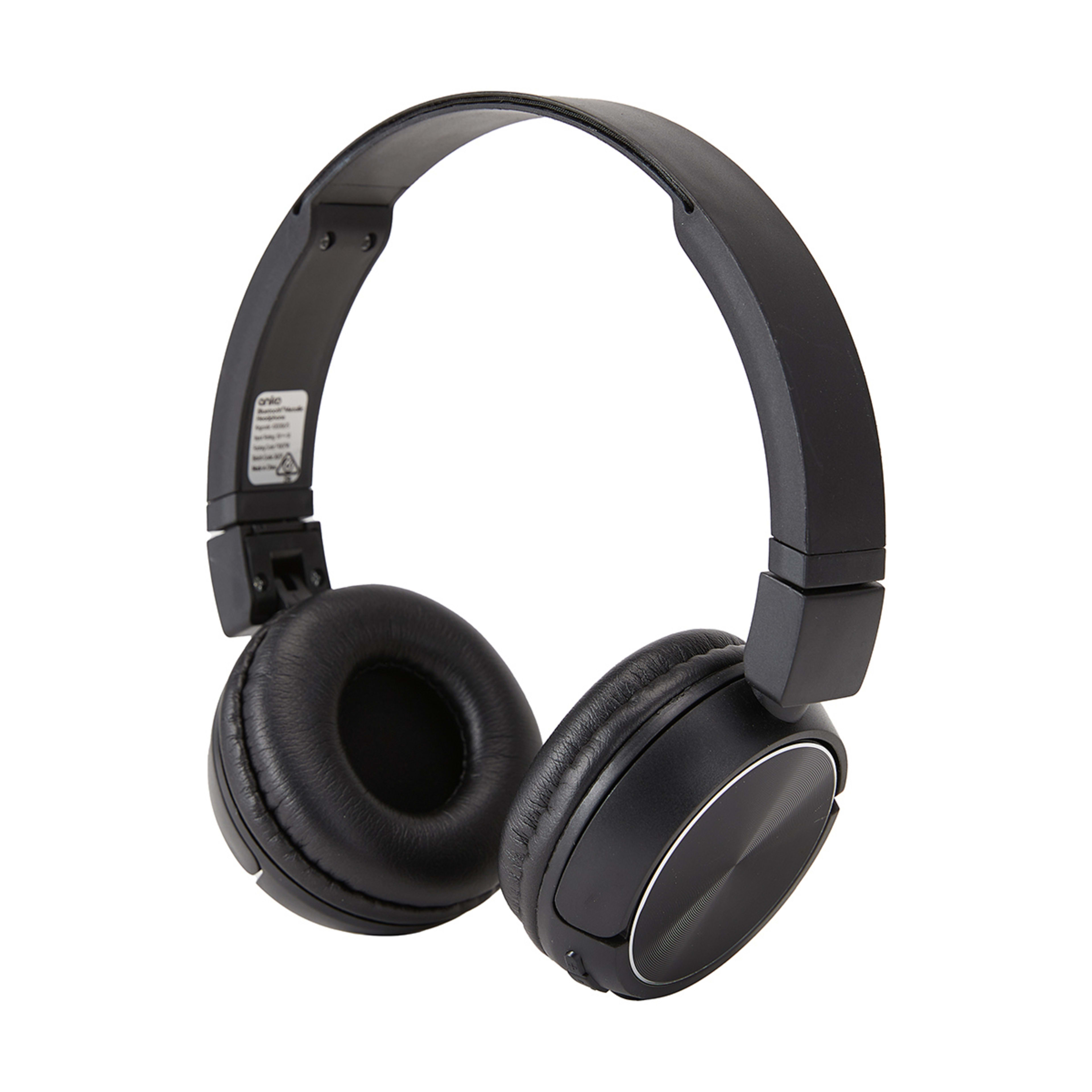 On-ear Bluetooth Headphones - Black - Kmart