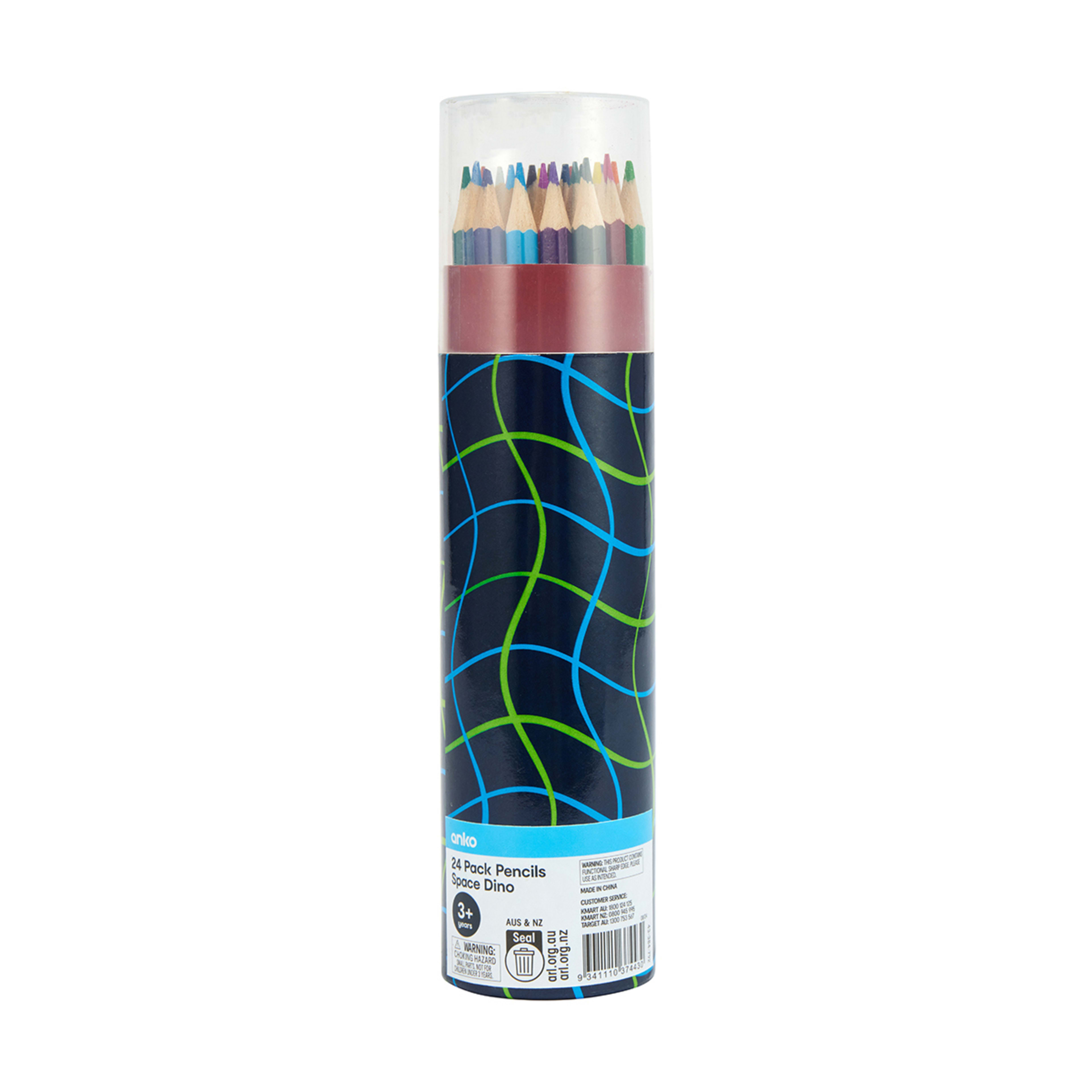 1 24 Pack Pencils - Space Dino, 1 of 5