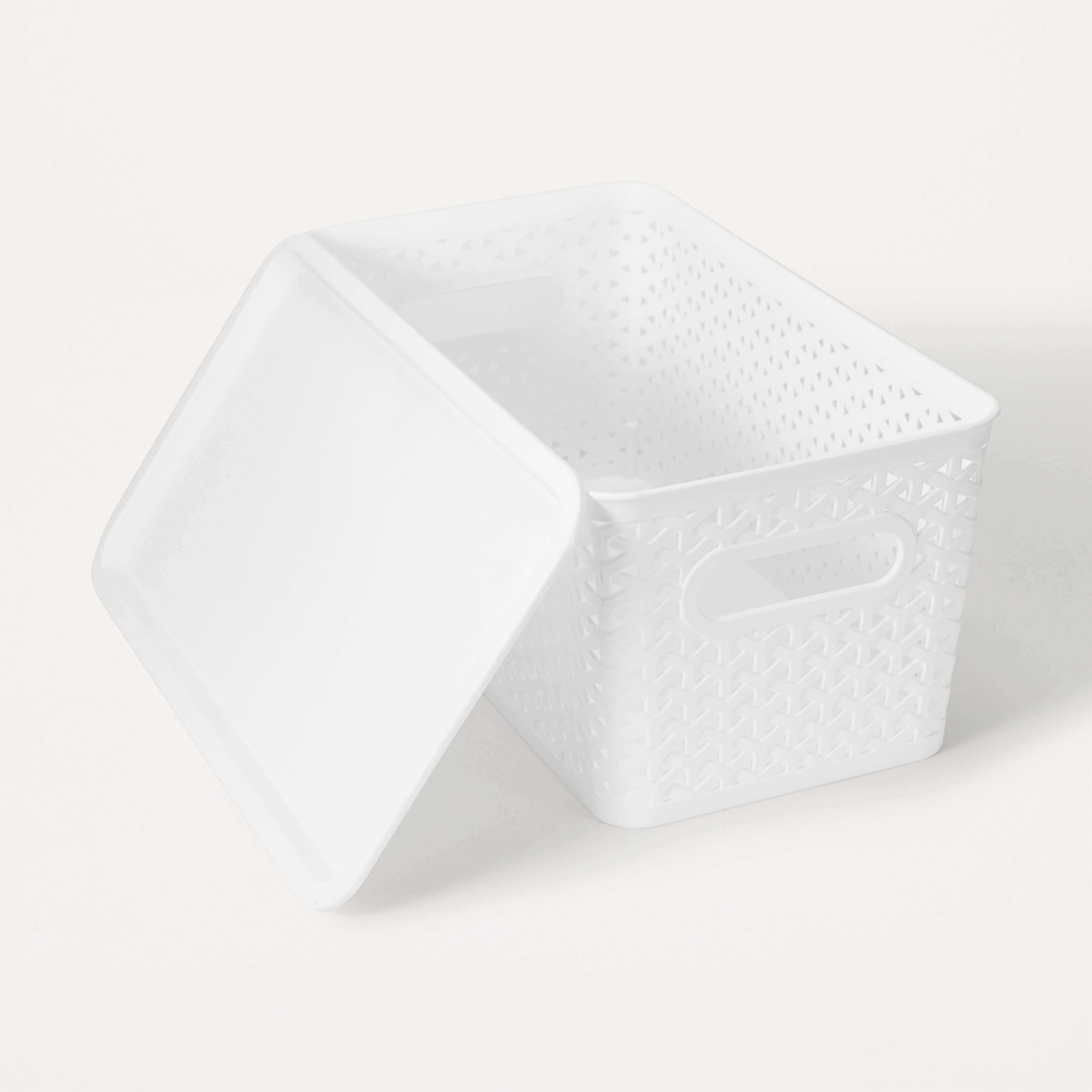 Narrow Storage Container with Lid Kmart