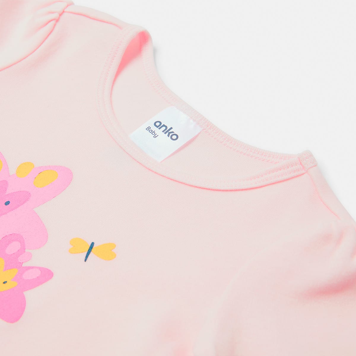 Placement Print Long Sleeve Bodysuit Kmart