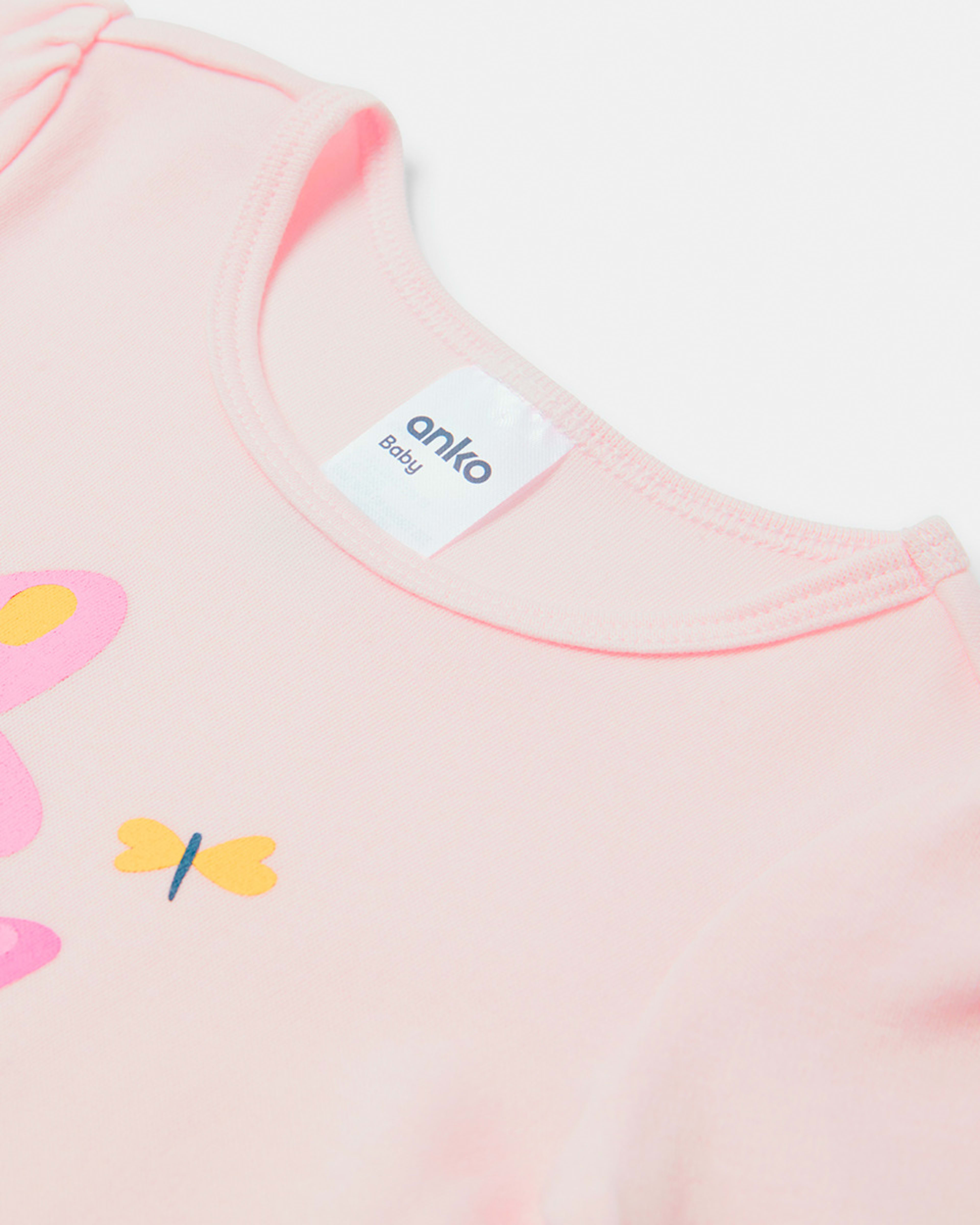 Placement Print Long Sleeve Bodysuit Kmart