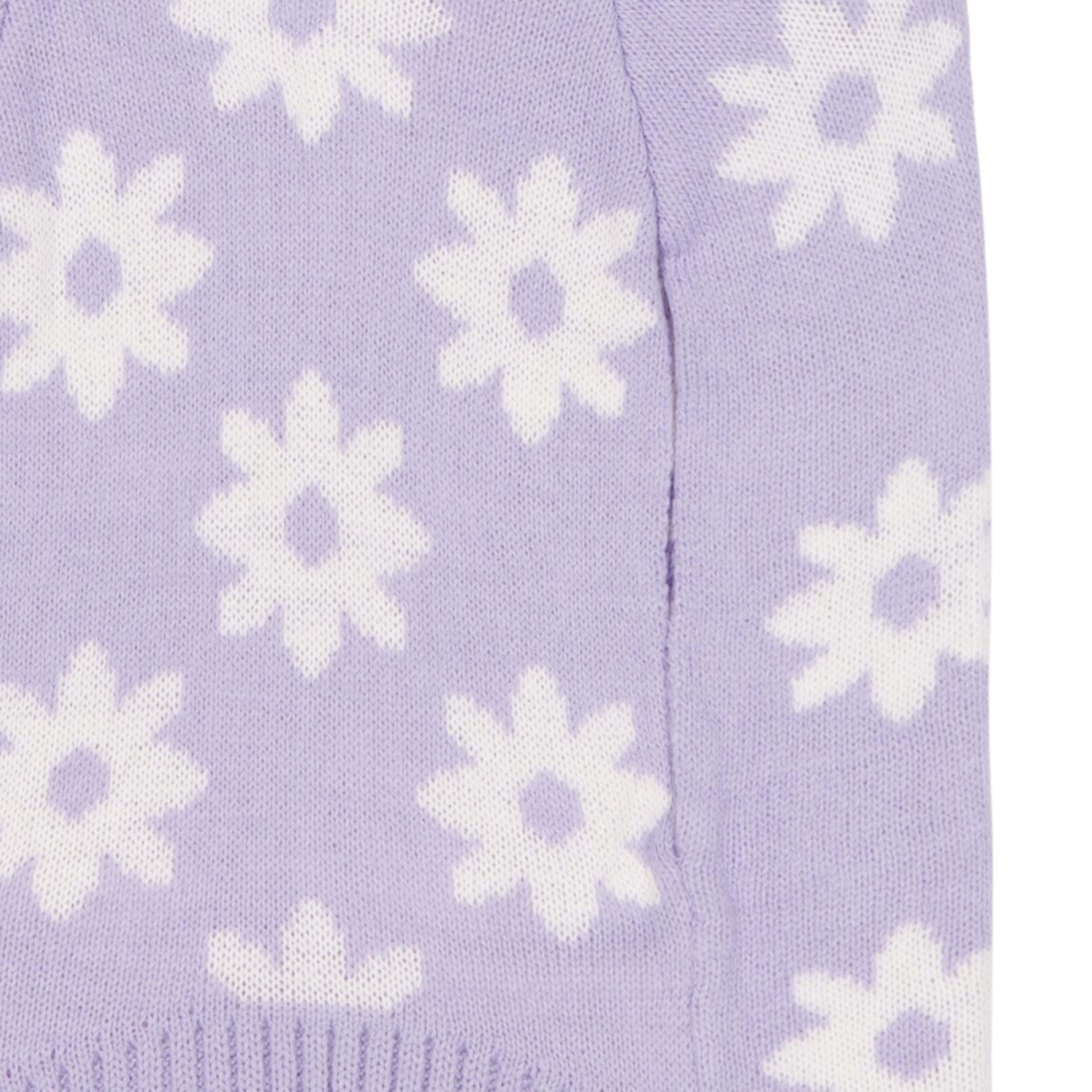 7 Pet Daisy Knit Jumper - Medium, Purple, 7 of 10