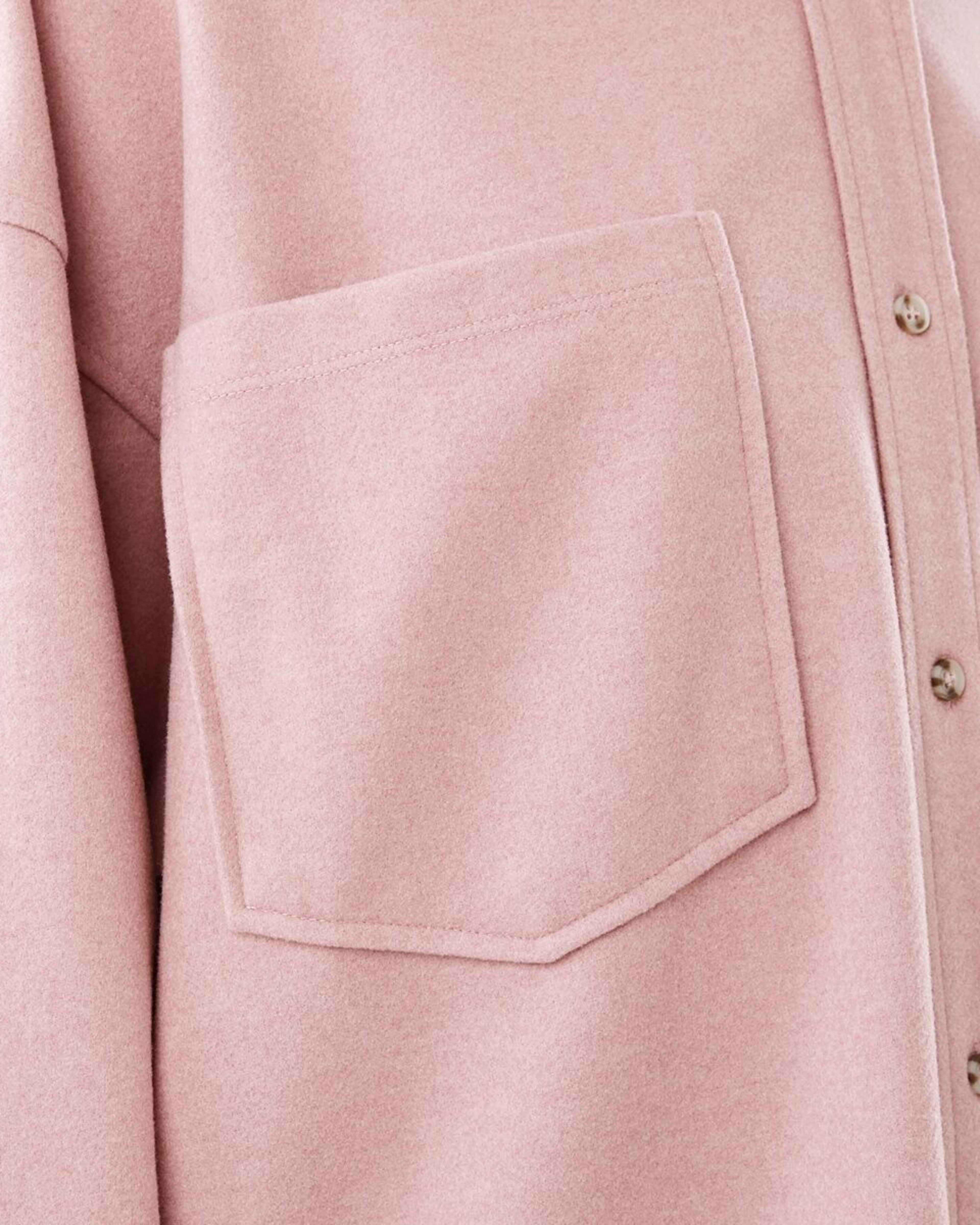 6 Long Sleeve Soft Touch Shirt Rose Marl, 6 of 7