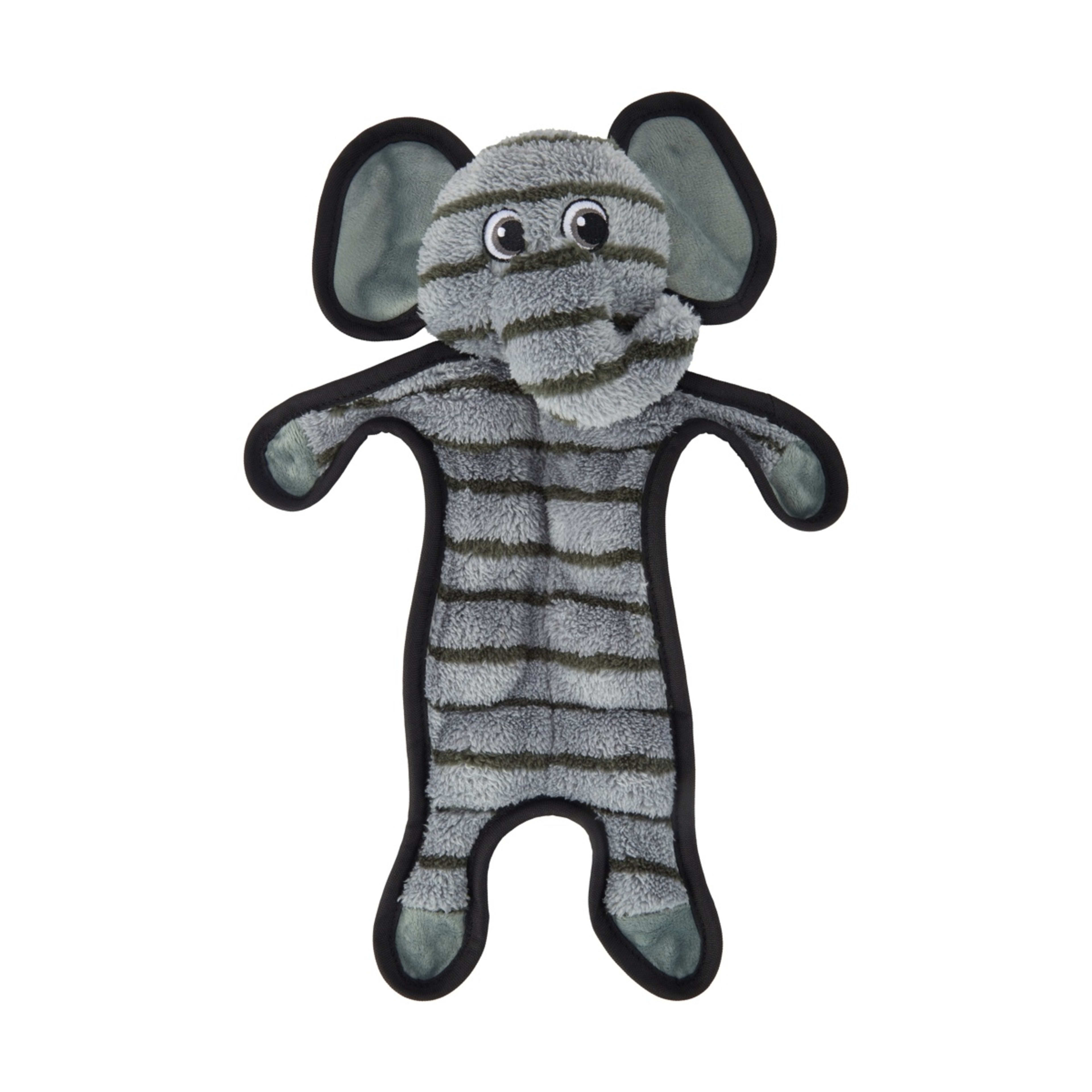 1 Pet Toy Plush Multi Squeak Elephant, 1 of 7
