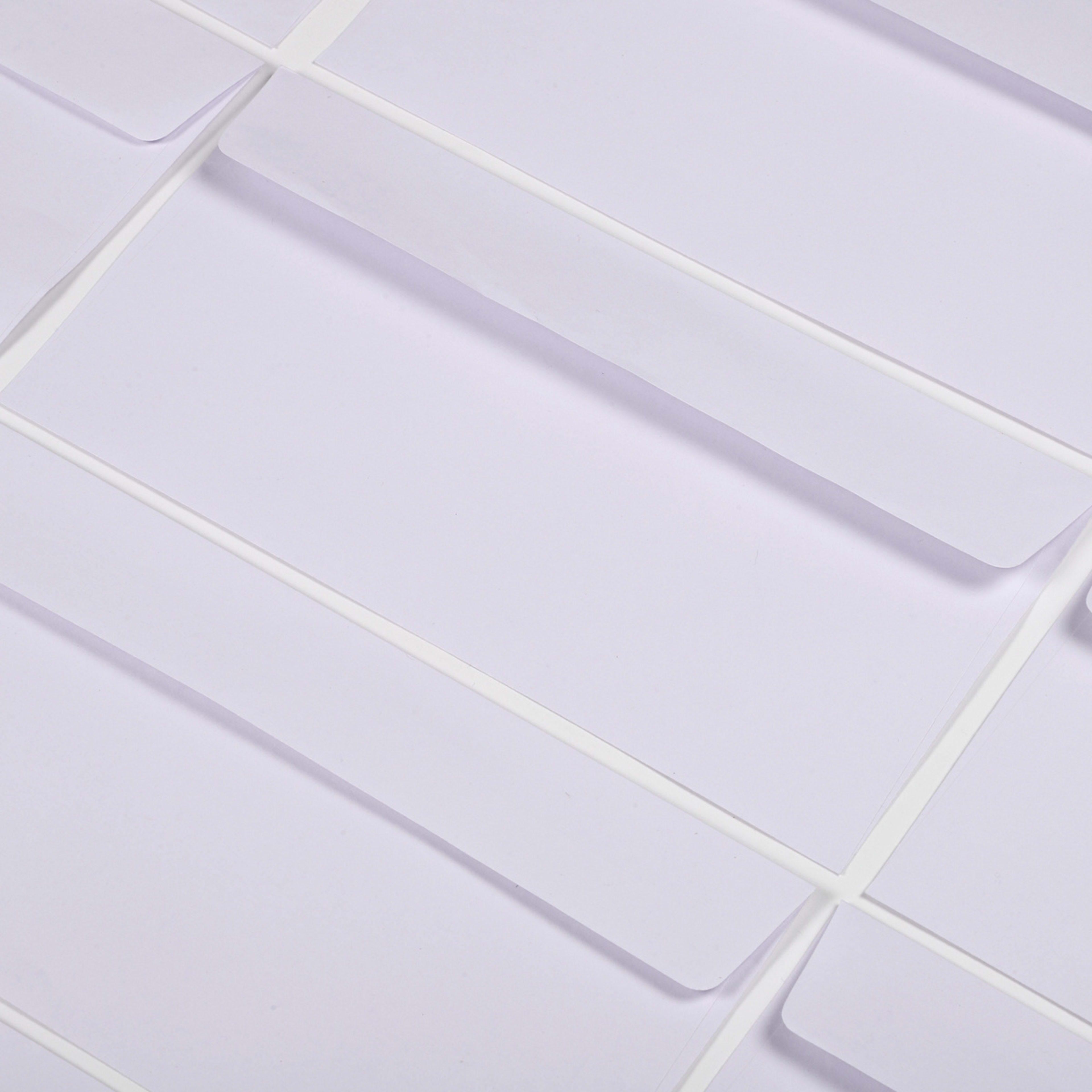 4 100 Pack DL Peel and Seal Envelopes - White, 4 of 5
