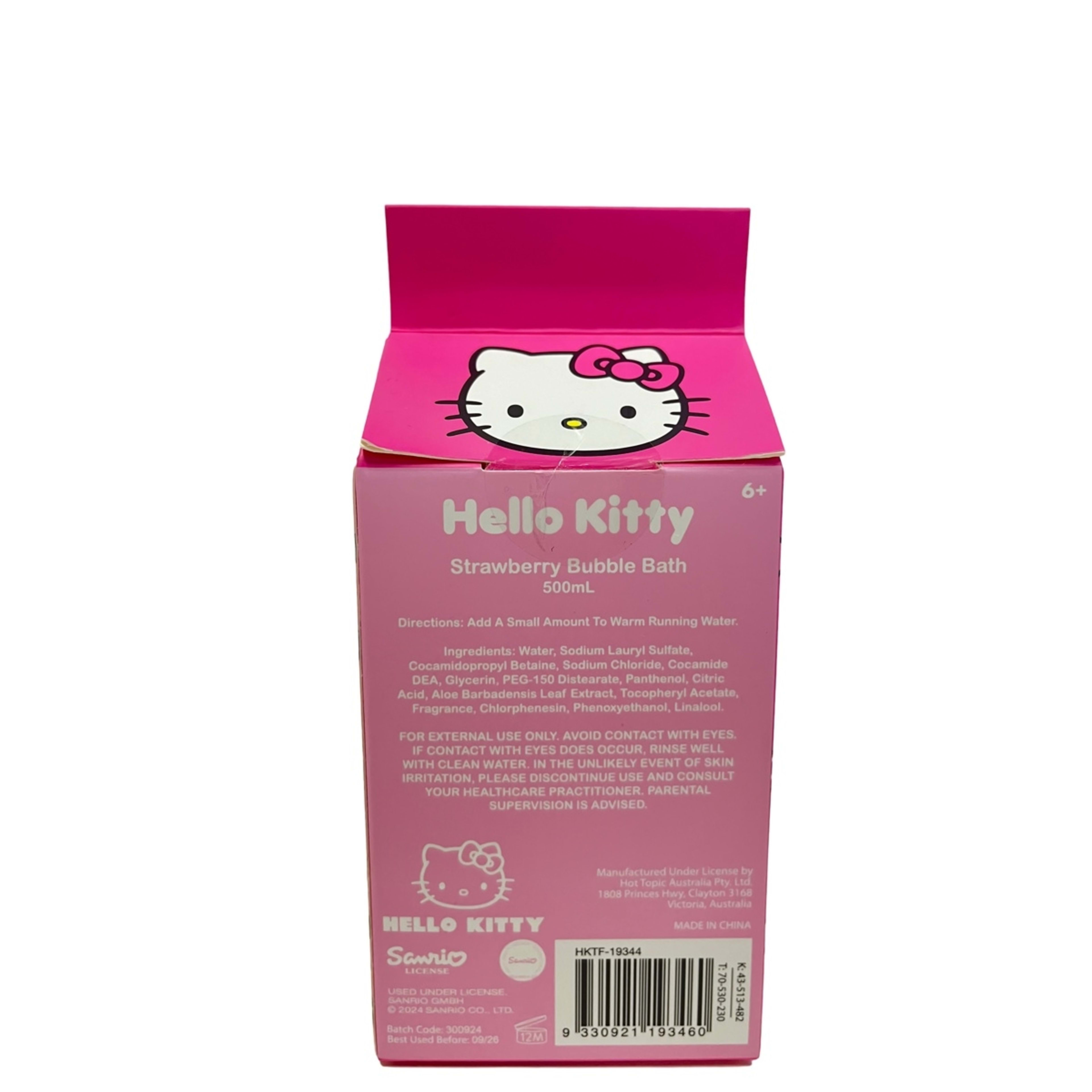2 Hello Kitty Bubble Bath 500ml - Strawberry, 2 of 2