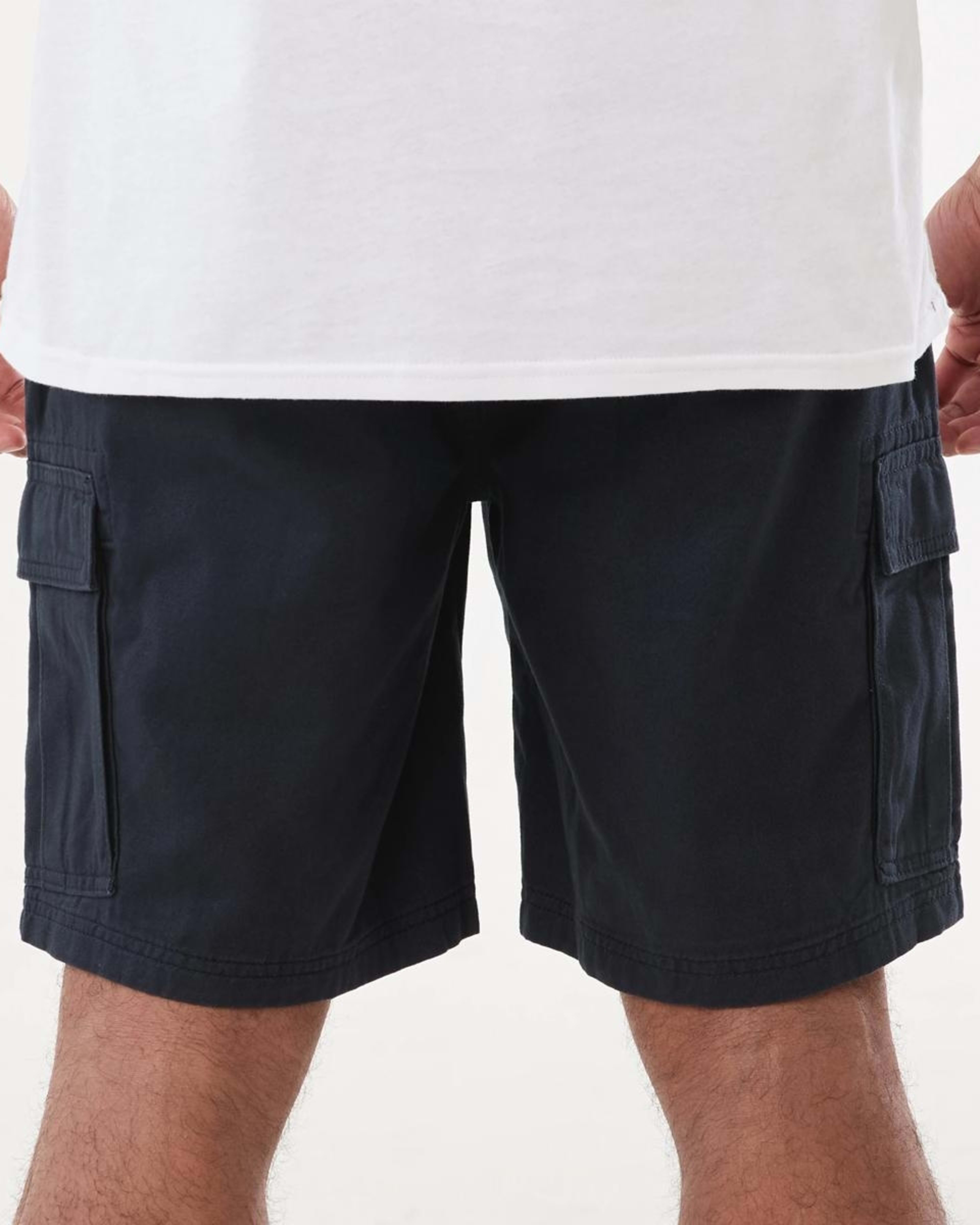 3 Elastic Waist Cargo Shorts PARISIAN NIGHT, 3 of 7