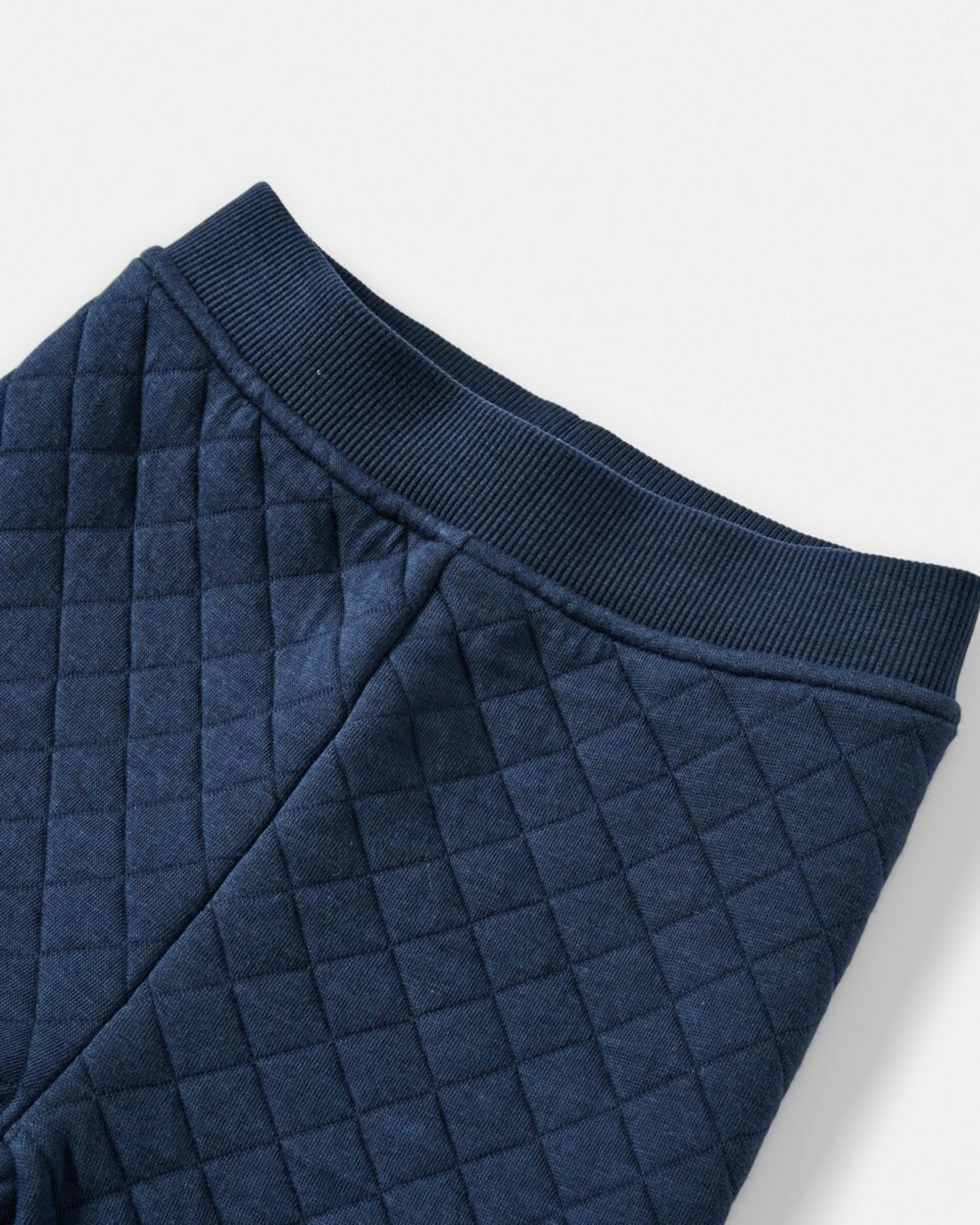 3 Quilted Trackpants Dress Navy, 3 of 3