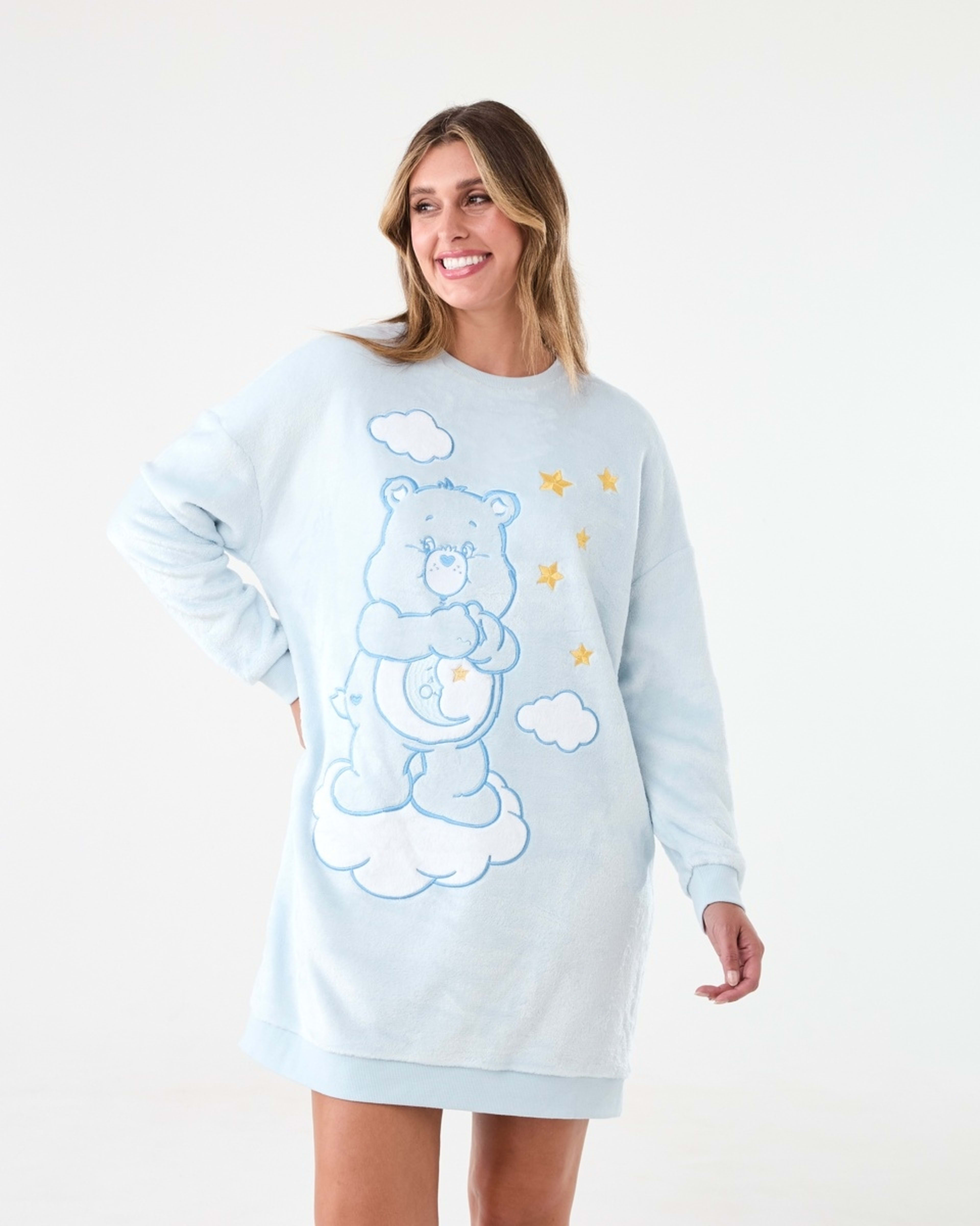 1 Care Bears License Long Sleeve Fleece Nightie Carebears1