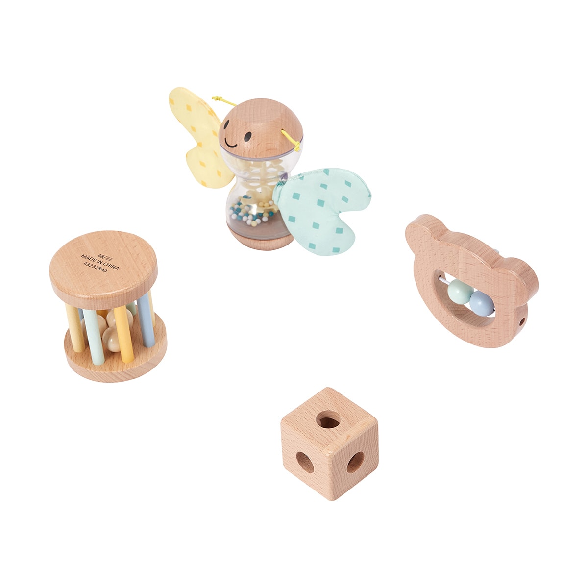 Wooden Nursery Toys Gift Set Kmart