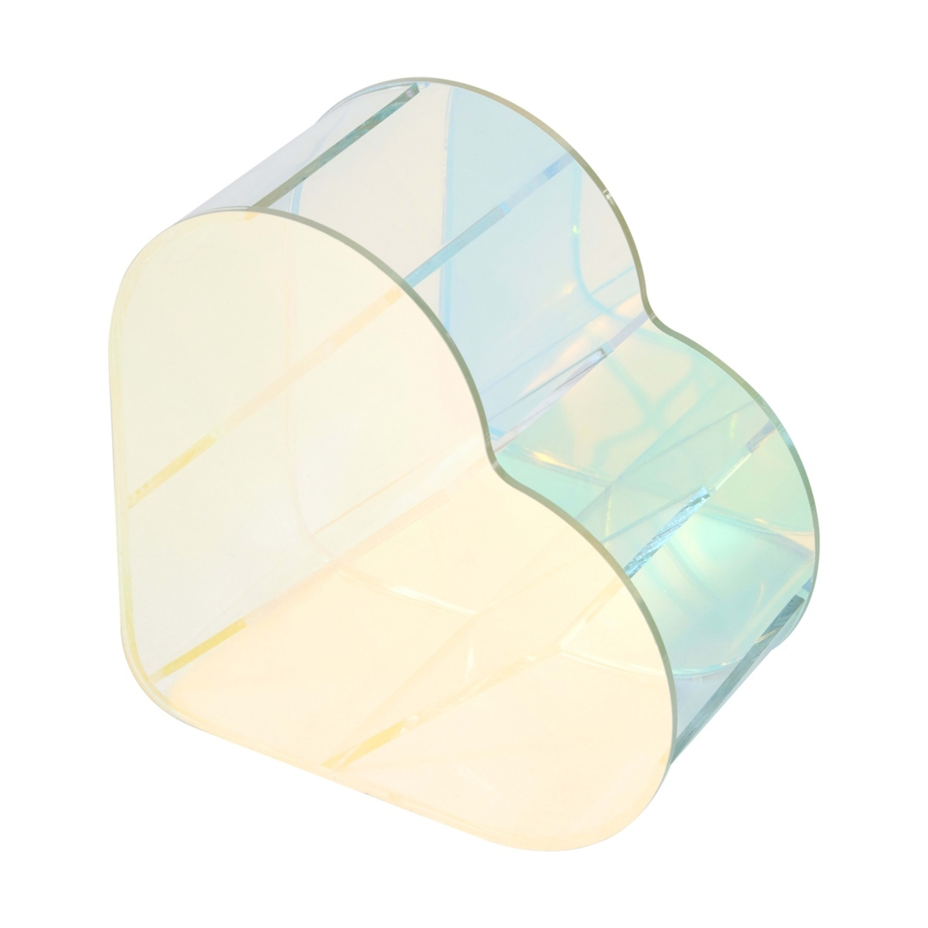 2 Iridescent Desk Heart, 2 of 4