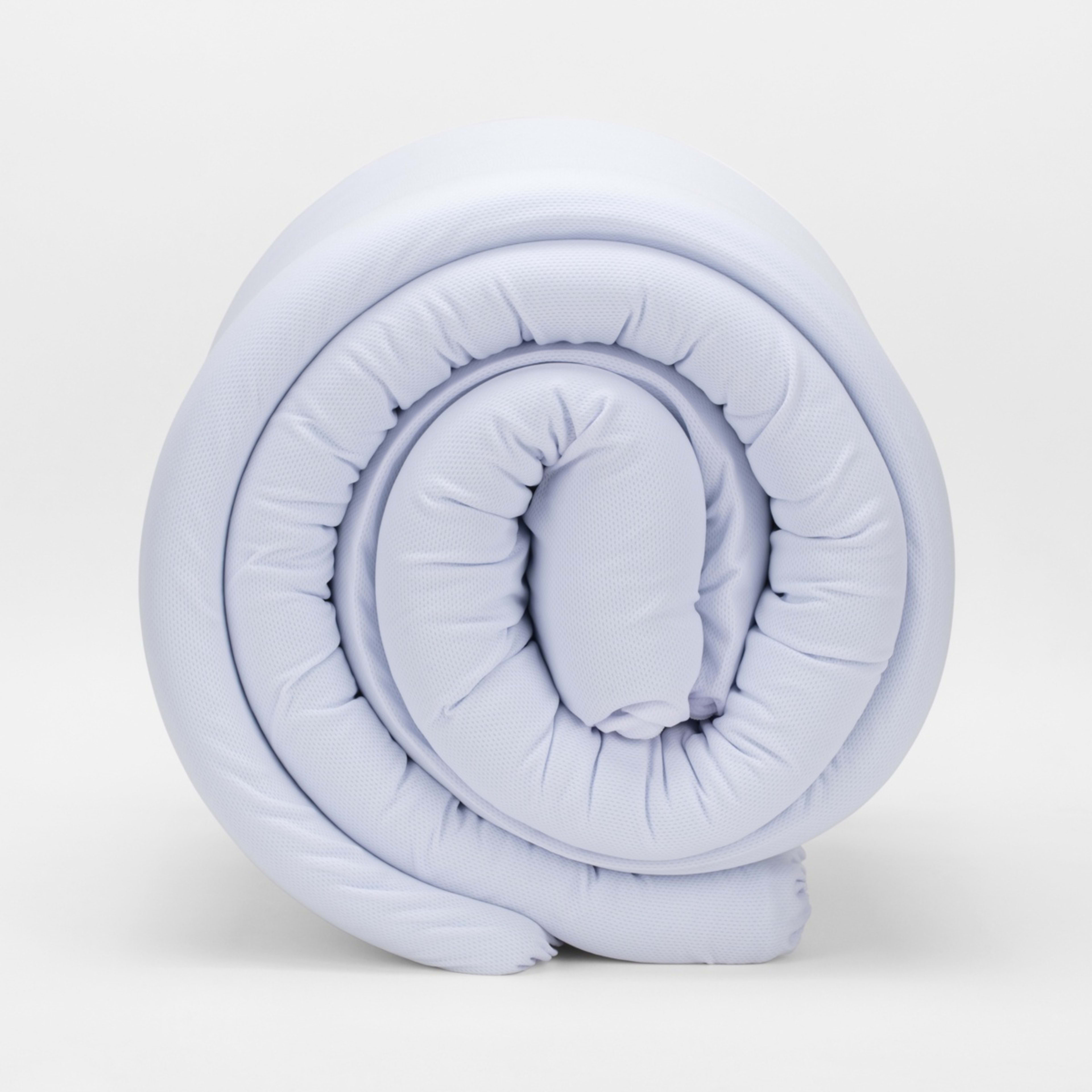 Gel Infused Memory Foam Mattress Topper Double Bed, White Kmart