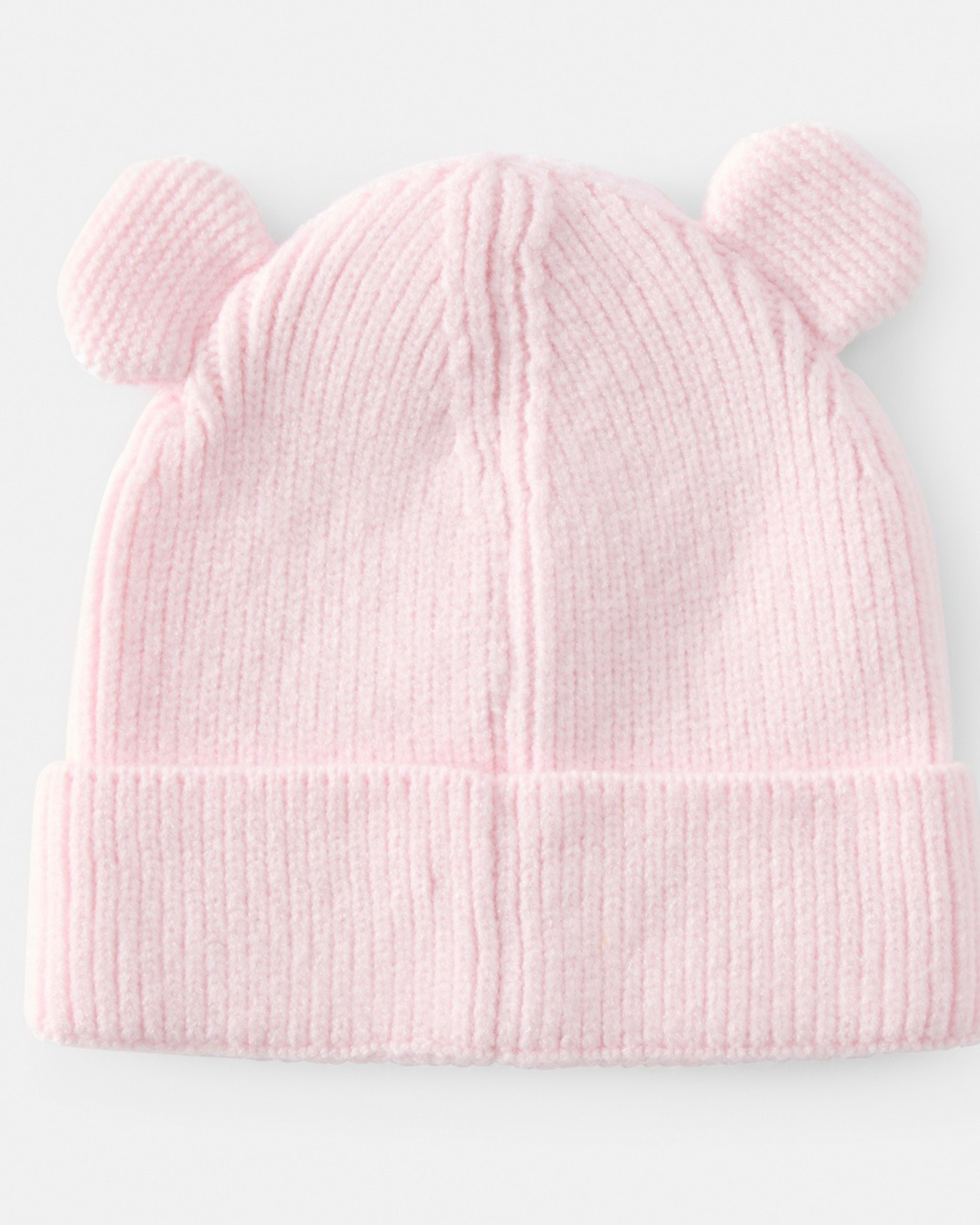 2 Novelty Ear Beanie Fare Pink, 2 of 3