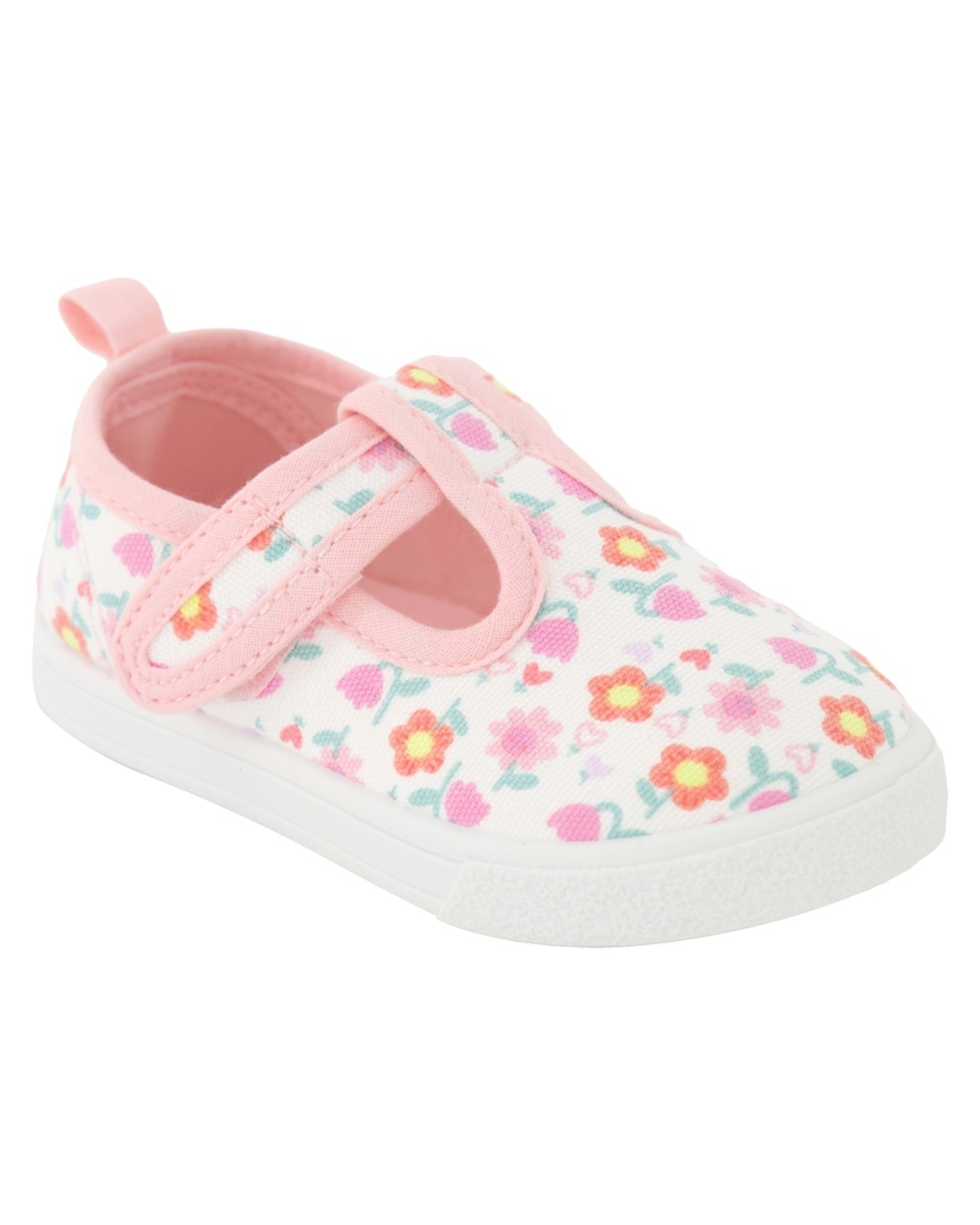 1 Baby T-Bar Shoes Flowers, 1 of 5
