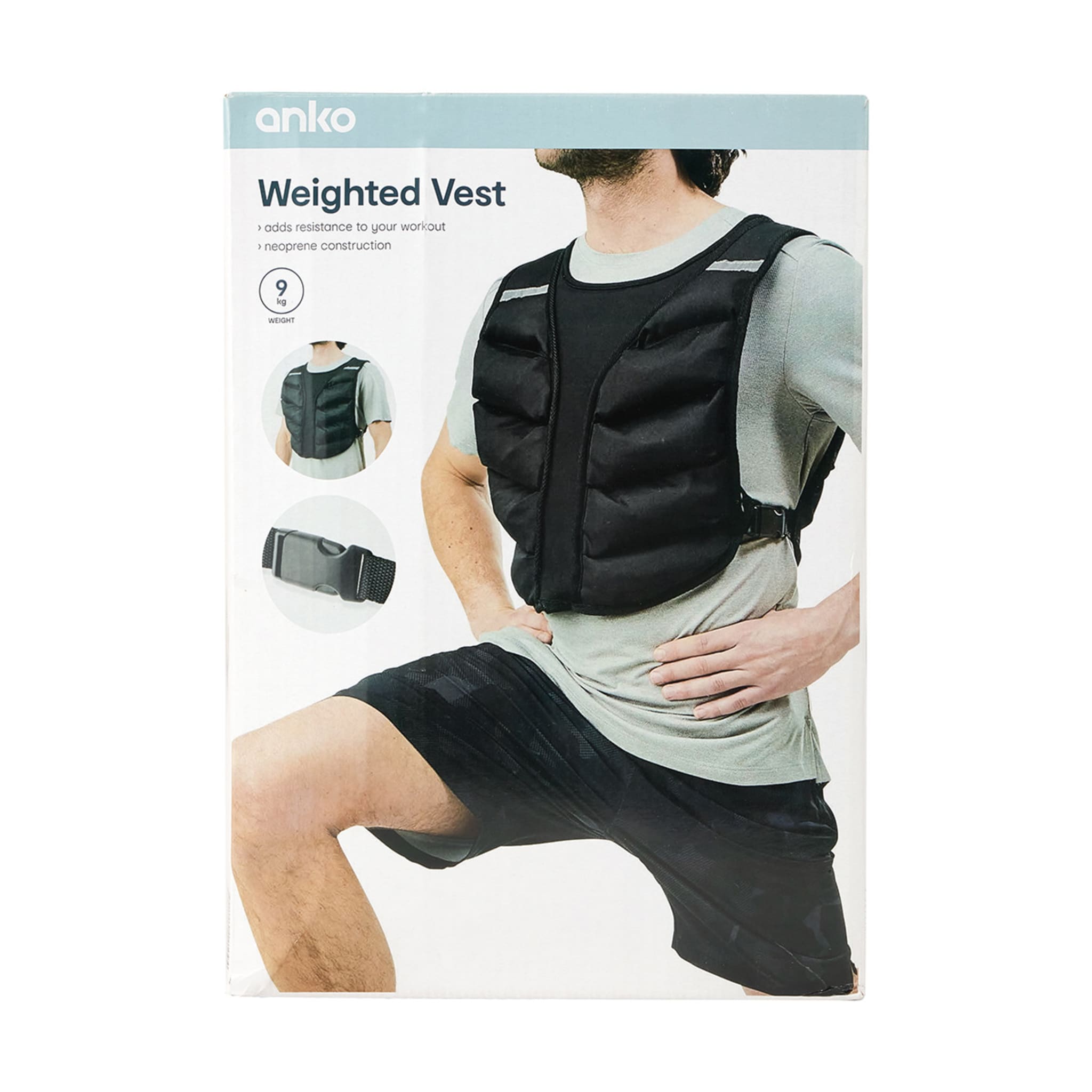 Weighted Vest 9kg Kmart