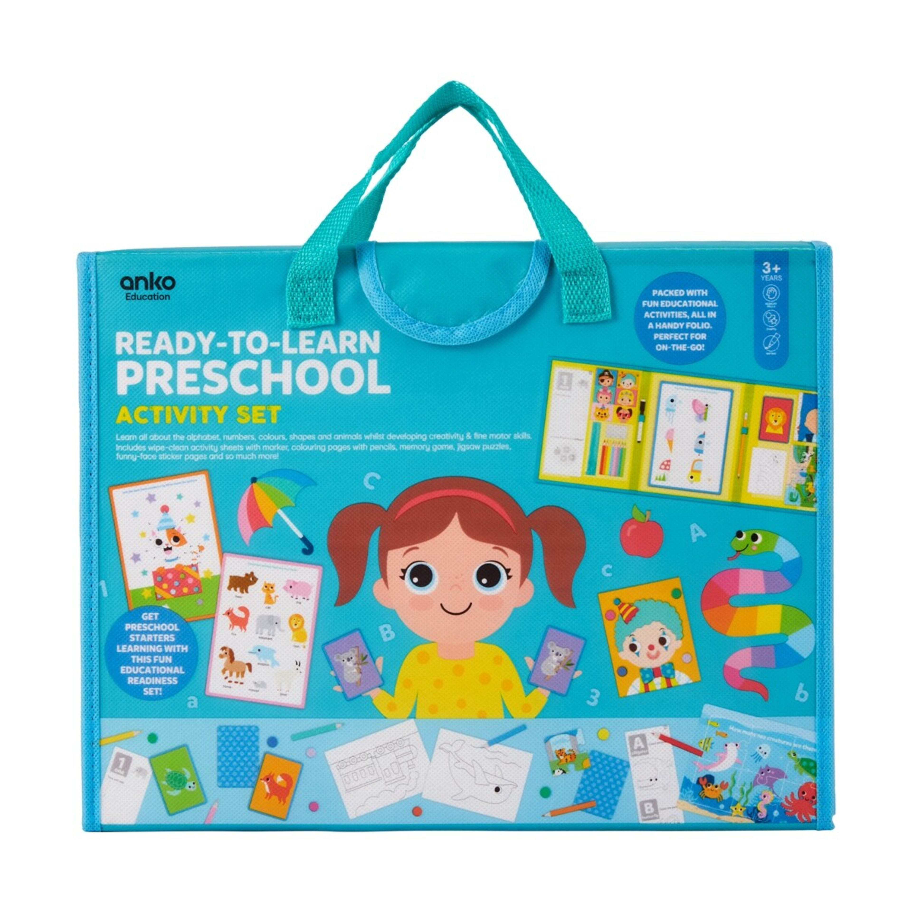 1 Ready-To-Learn Preschool Activity Set