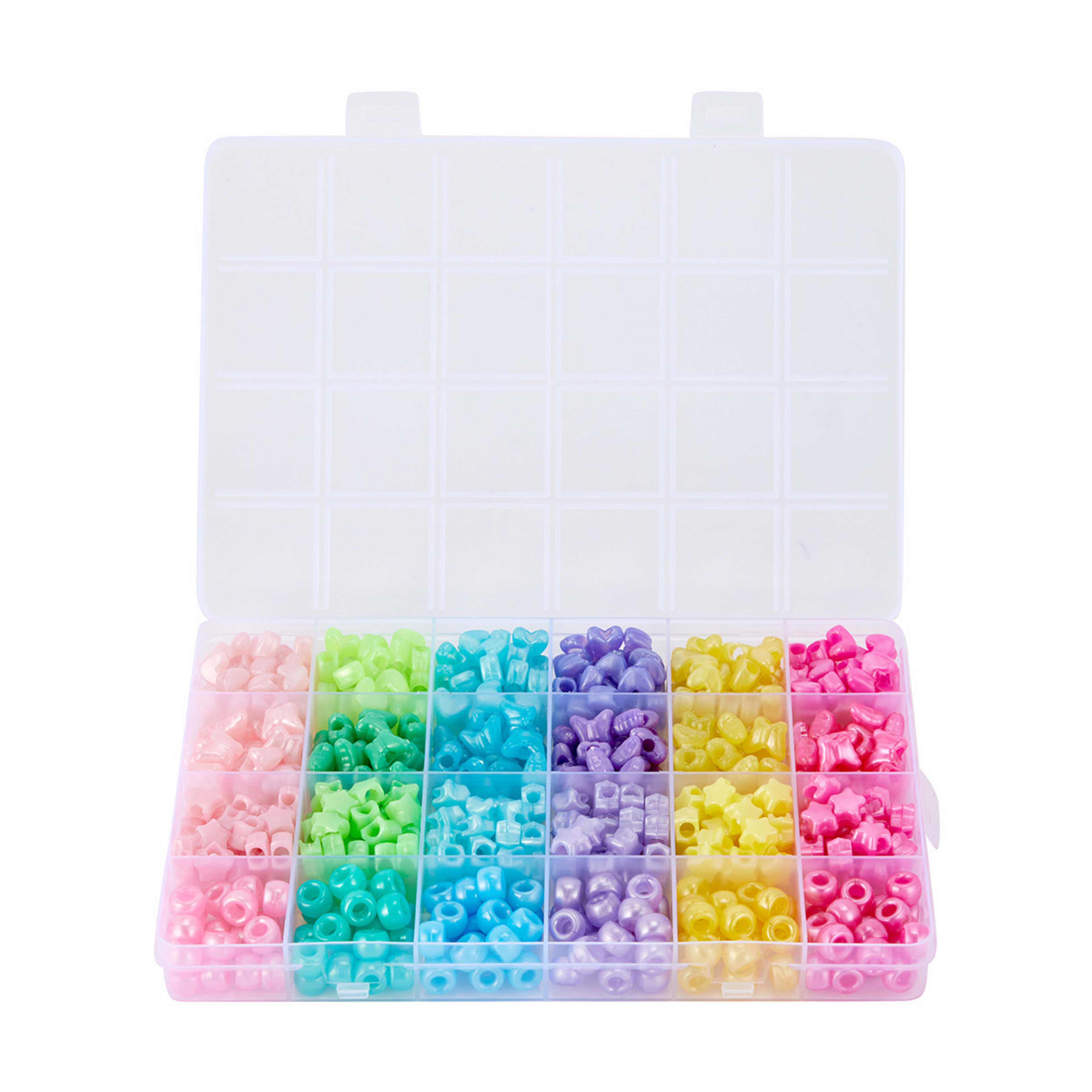 Assorted Shape Beads Set Brights Kmart