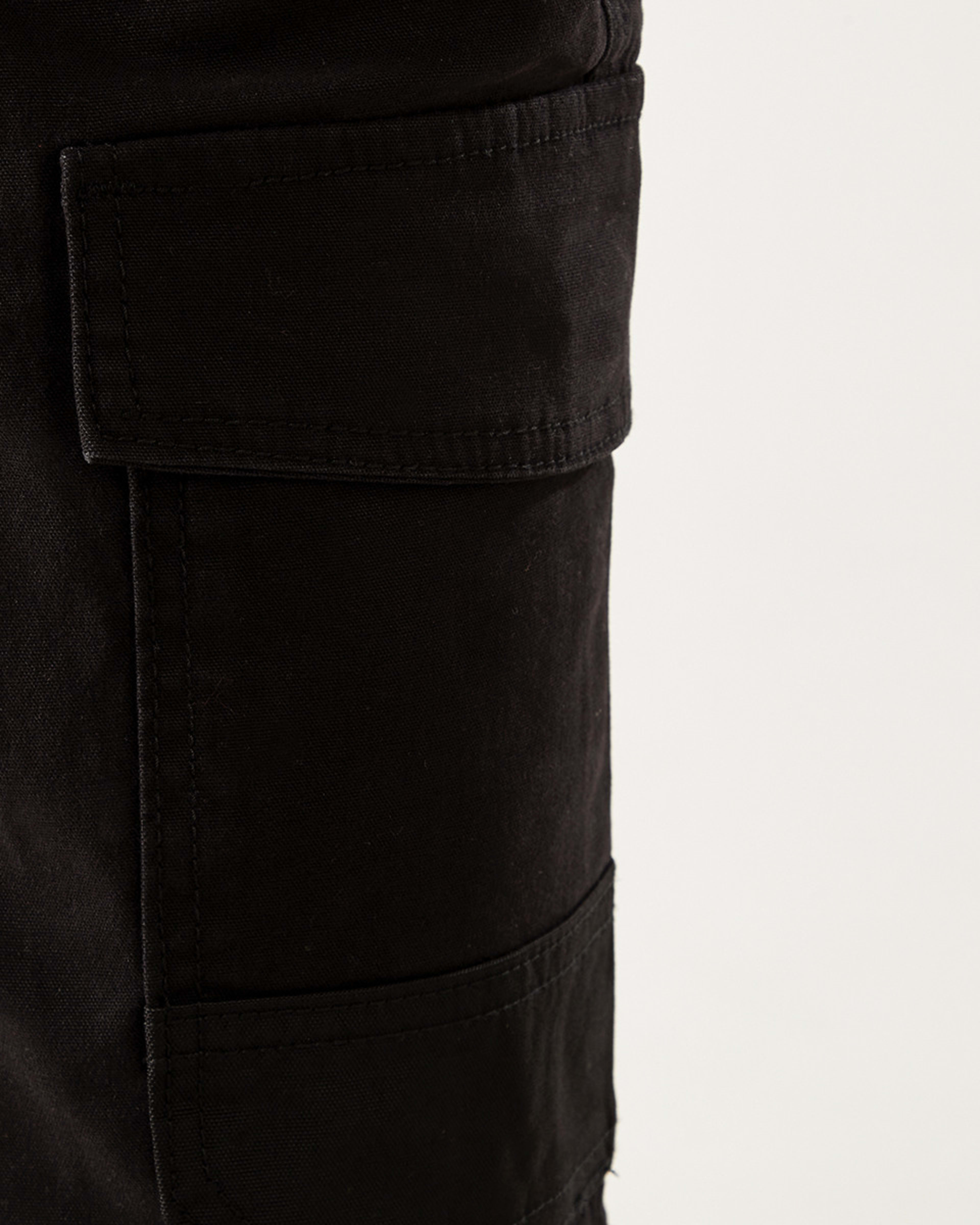 6 Knee Length Work Shorts BLACK, 6 of 8
