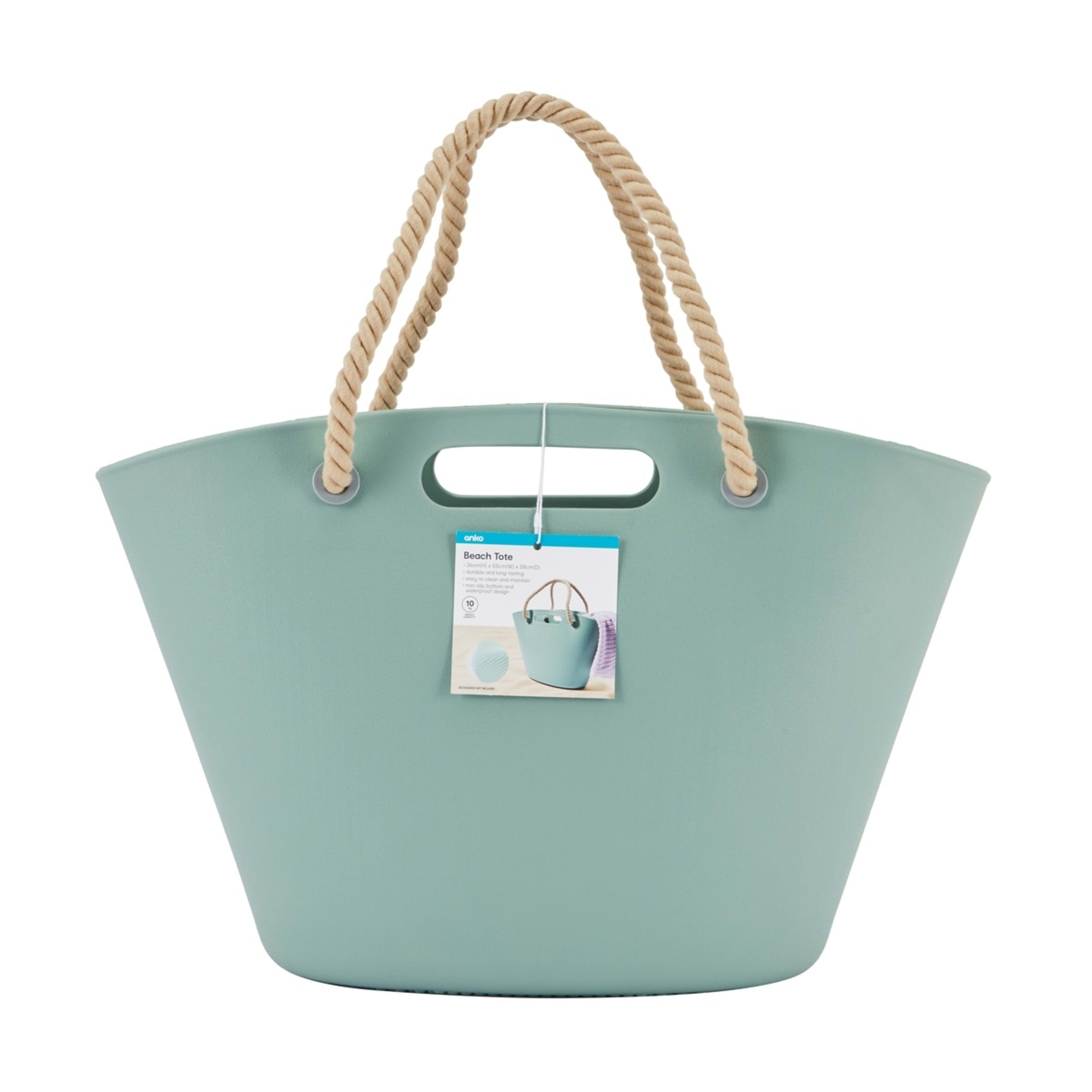 5 Beach Tote - Sage, 5 of 5