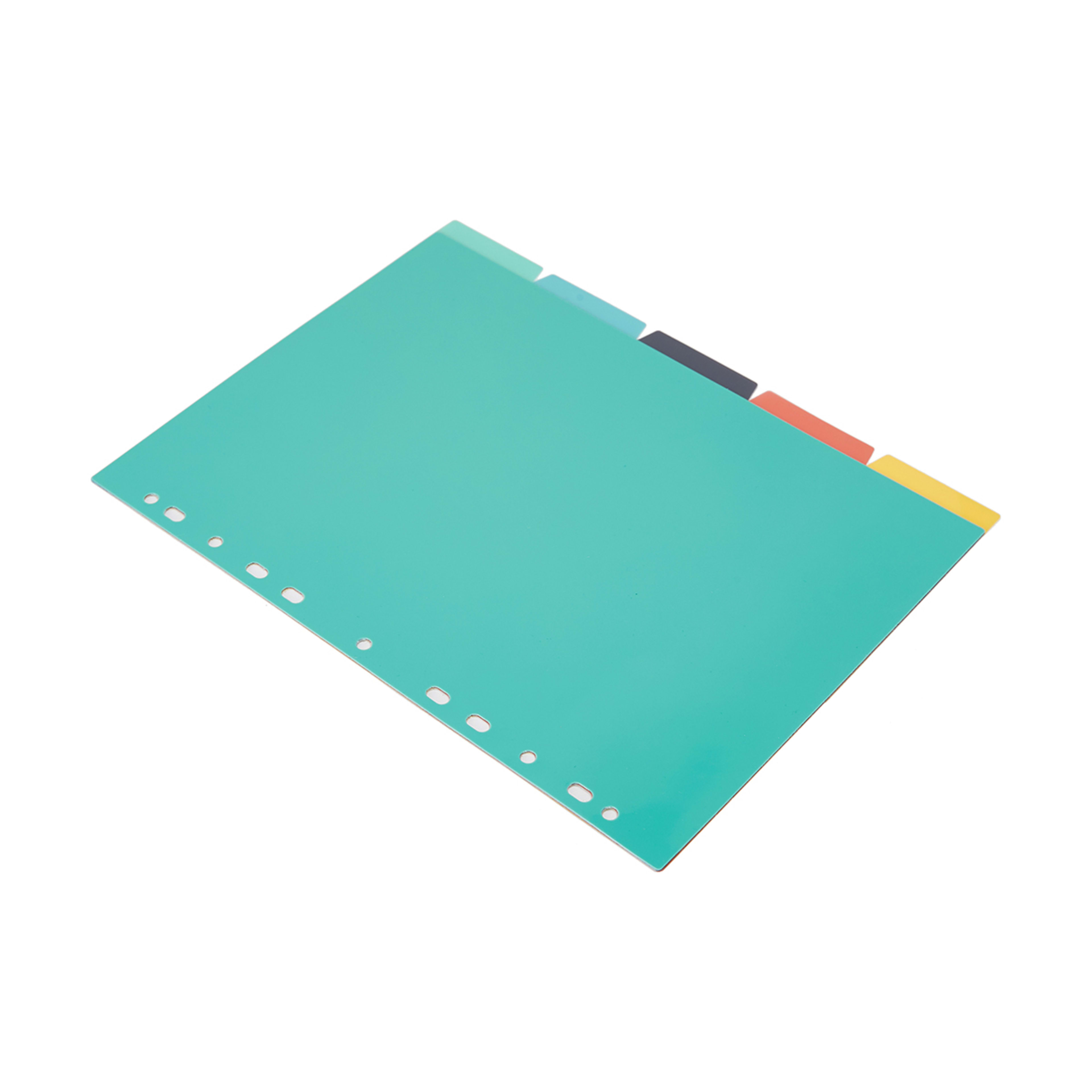 5 Tab Plastic Dividers Kmart
