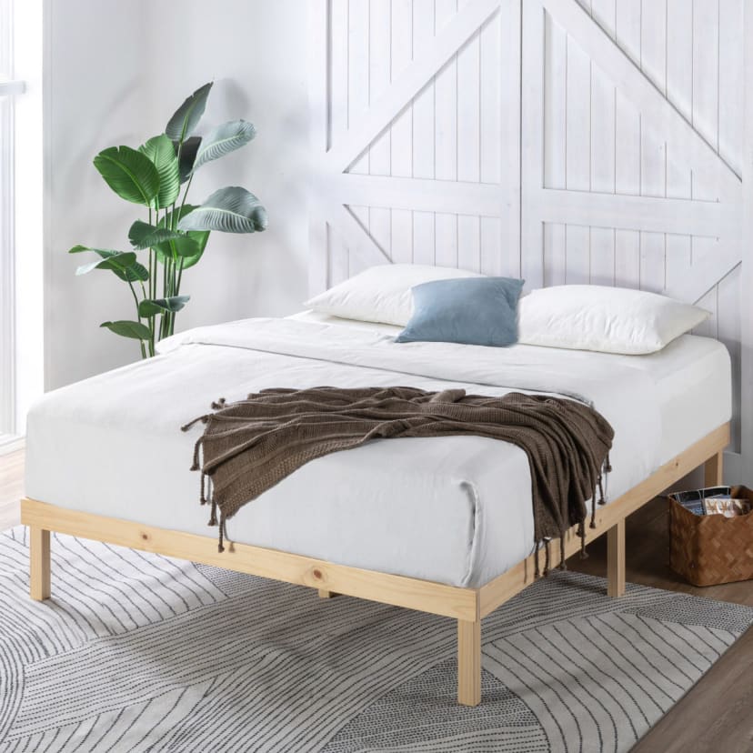 Double Bed Timber Bed Base Kmart
