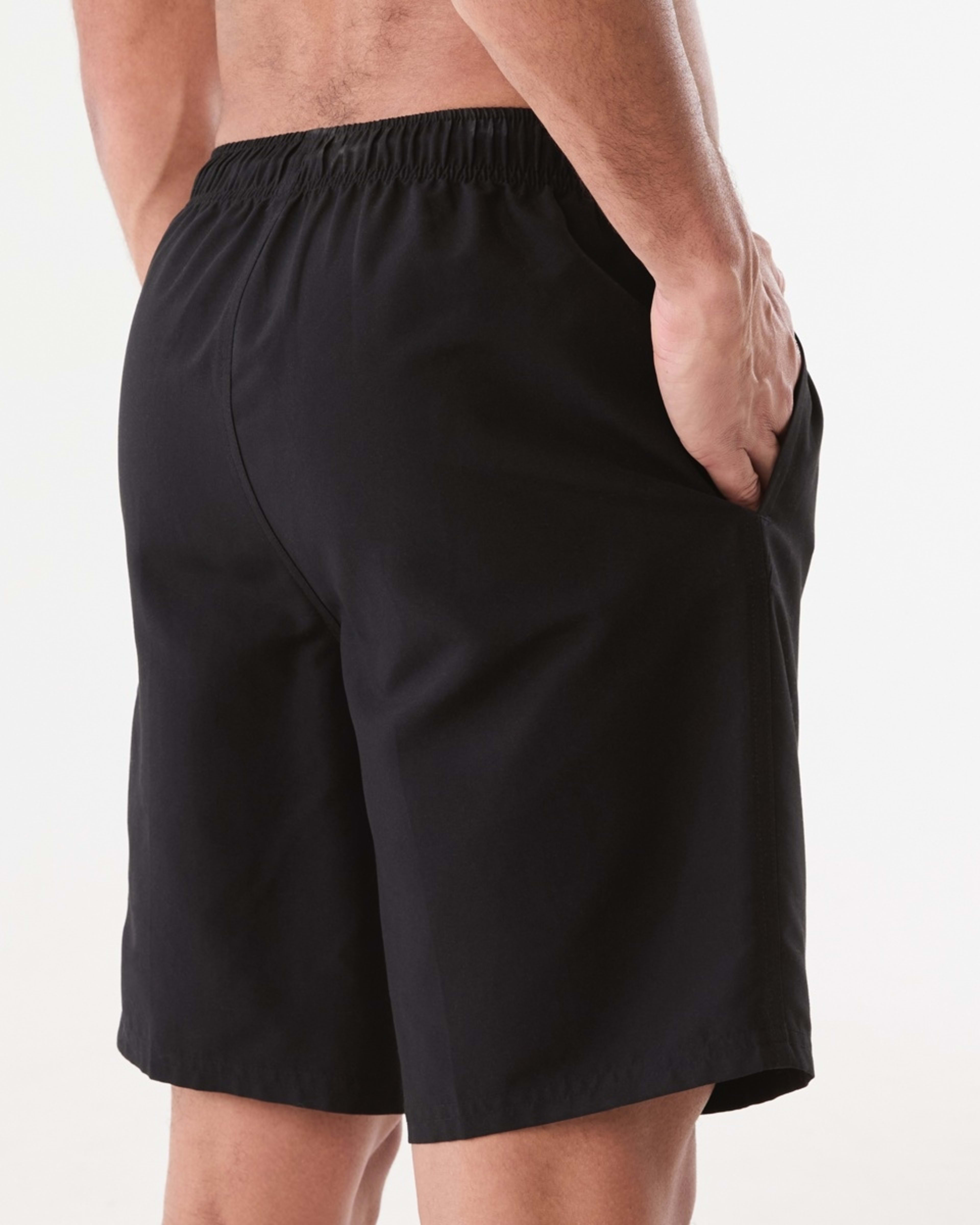 3 Elastic Waist Regular Cargo Boardshorts BLACK, 3 of 5