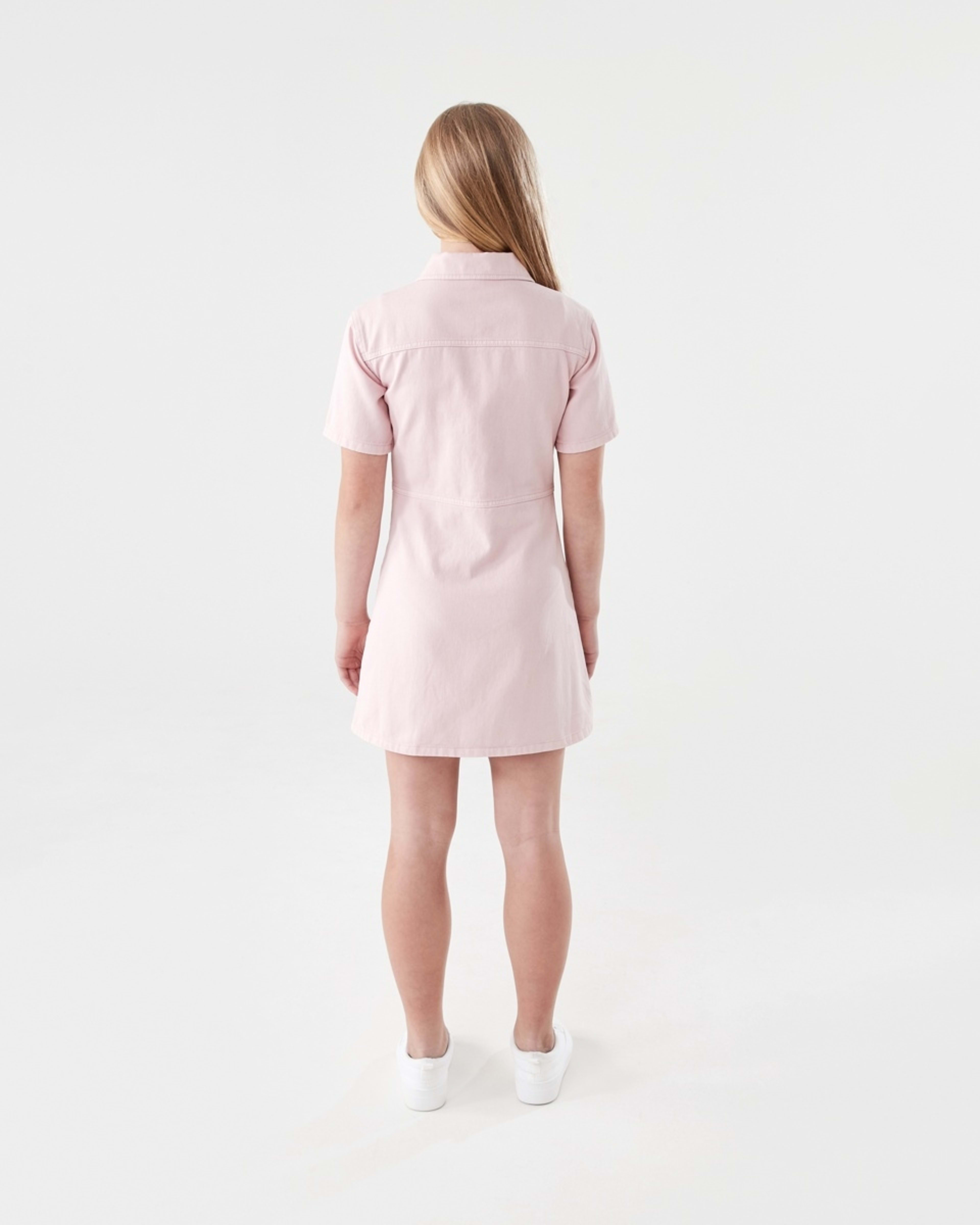 7 Denim Dress LIGHT PINK WASH, 7 of 7