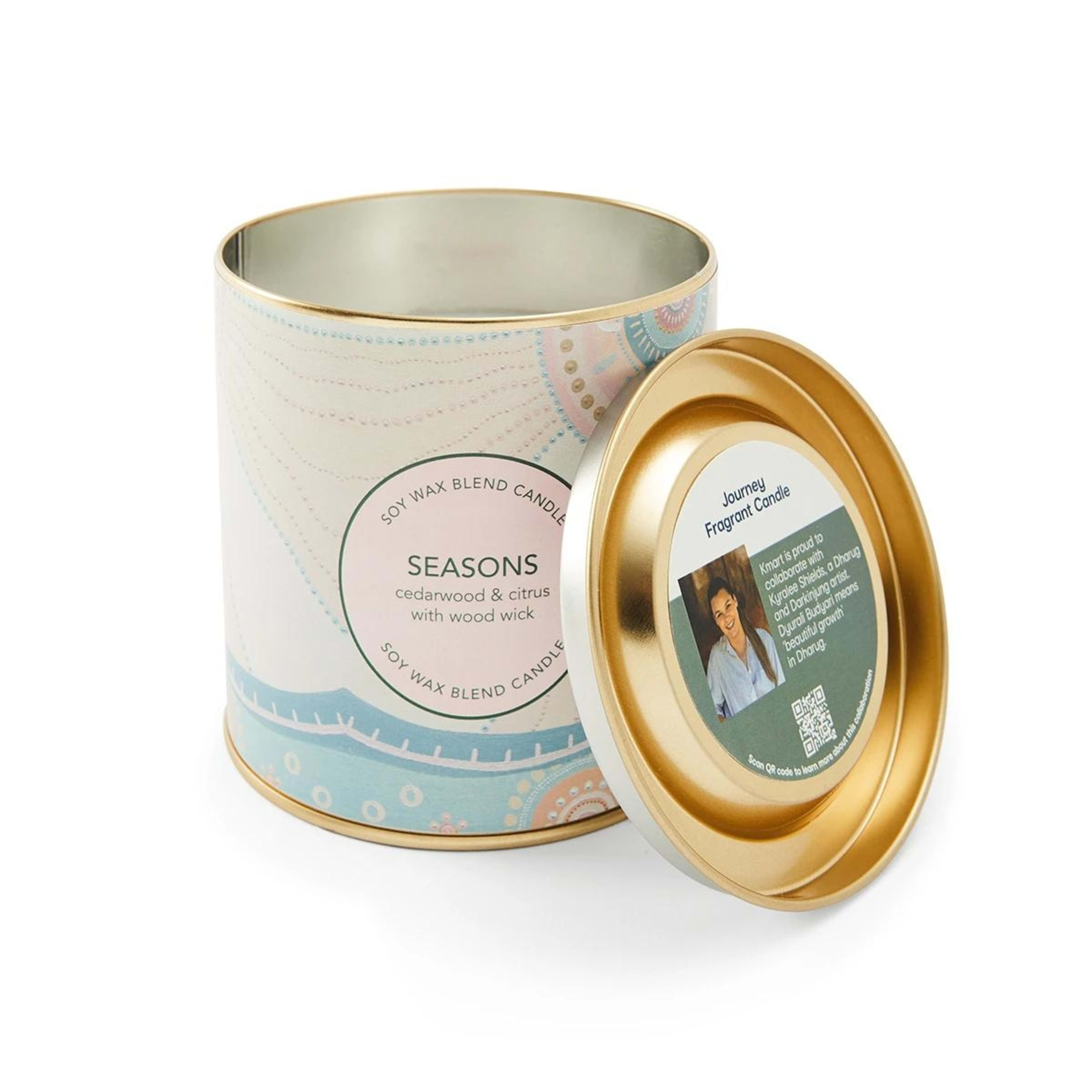 4 Dyurali Budyari Seasons Soy Wax Blend Fragrant Candle, 4 of 5