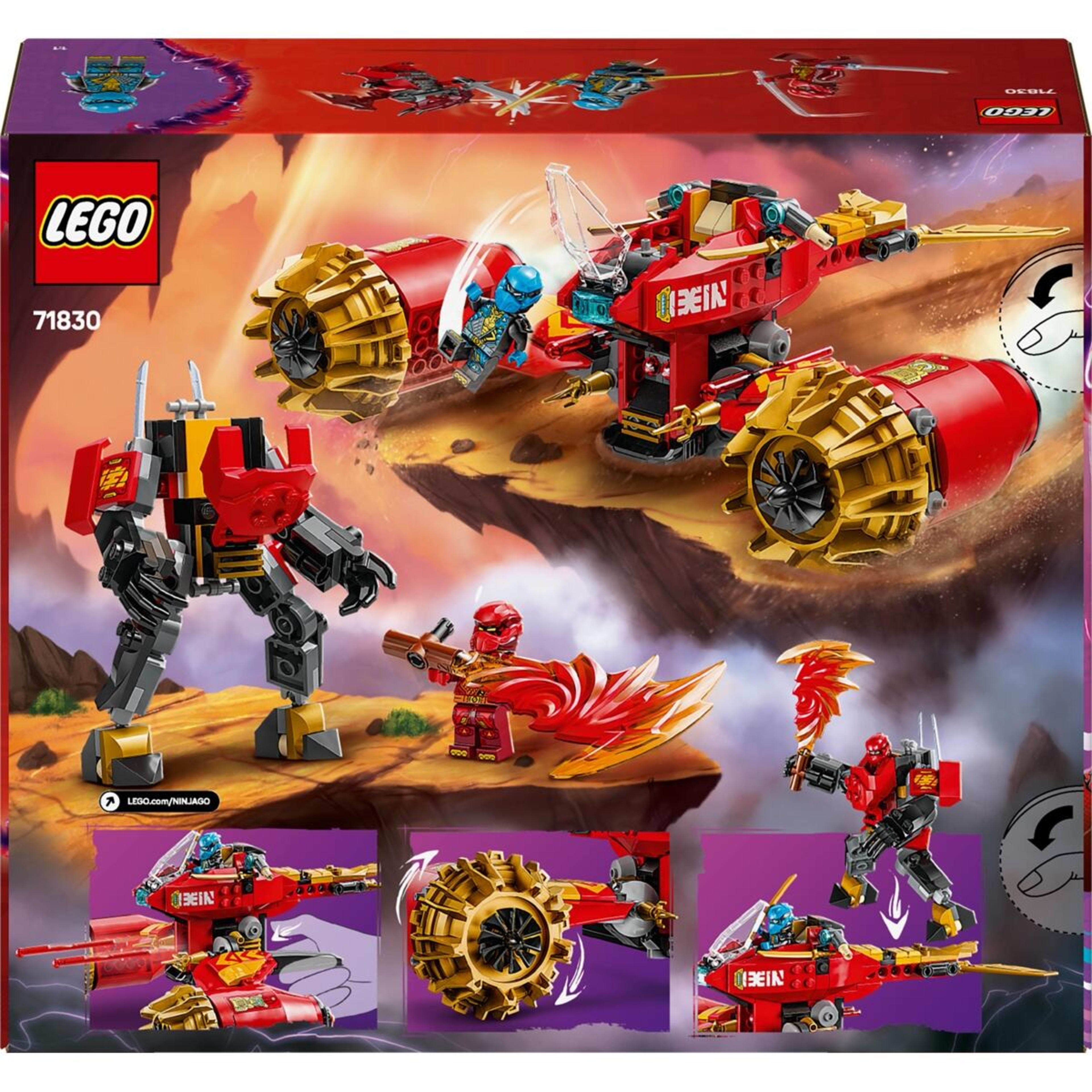 10 LEGO NINJAGO Kai's Mech Storm Rider 71830, 10 of 10