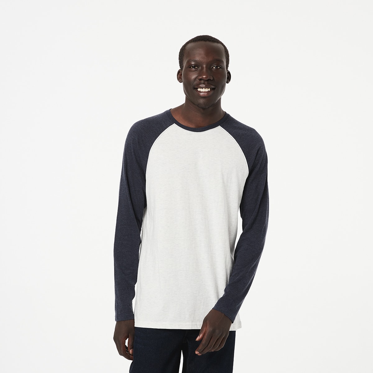 Long Sleeve Raglan T-shirt - Kmart