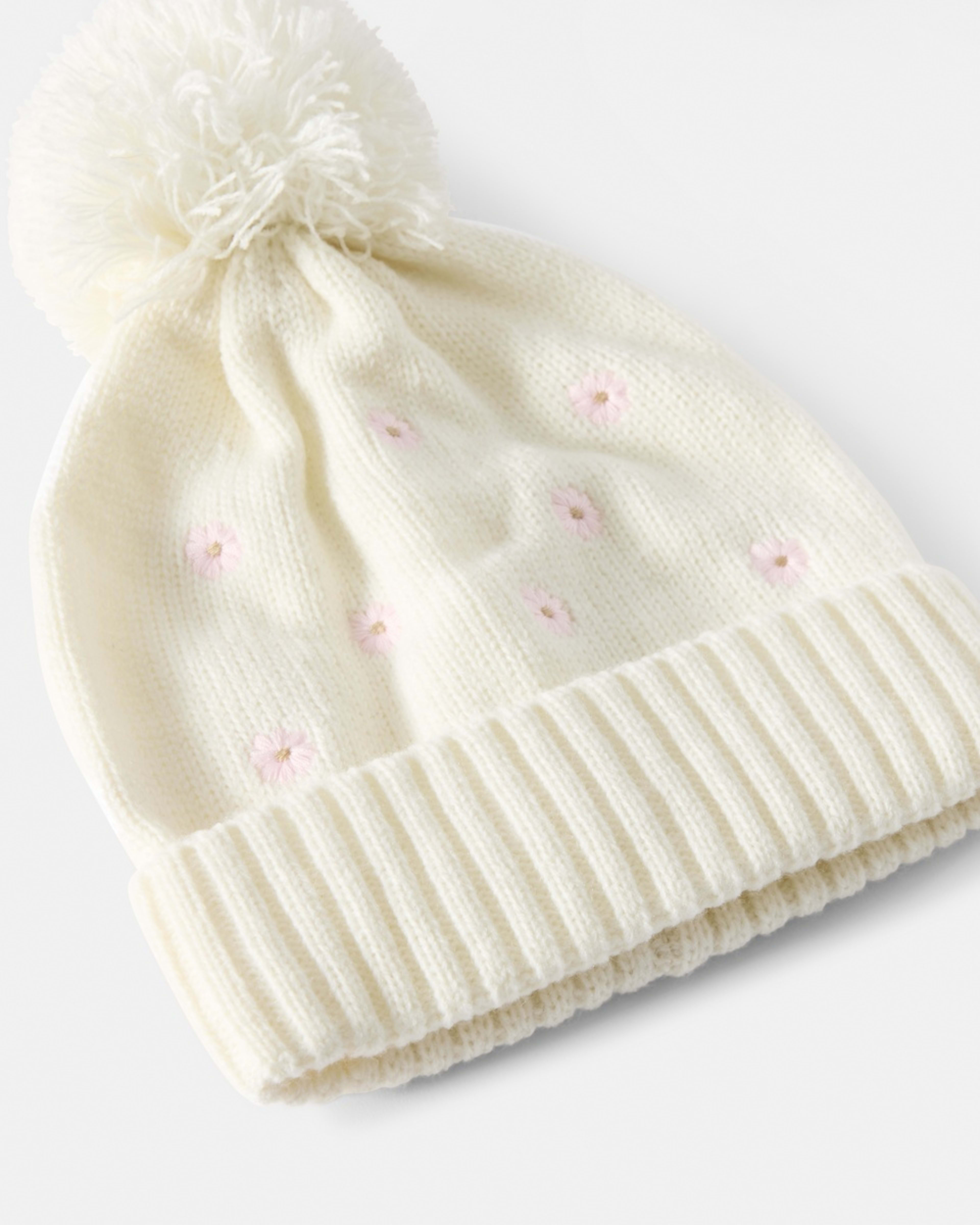 3 Embroidery Beanie Floral Embroidery, 3 of 3