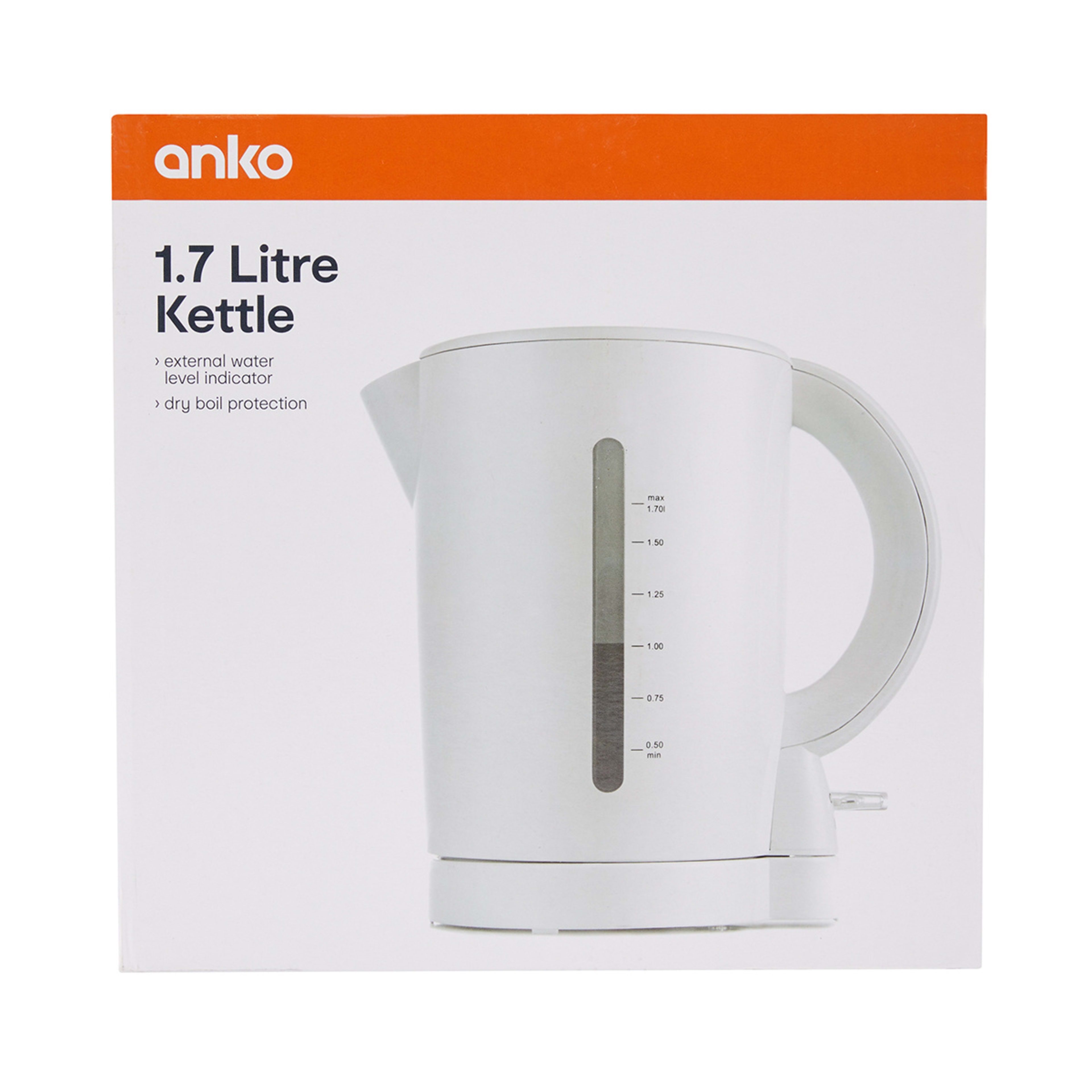 1.7L Cordless Kettle Kmart