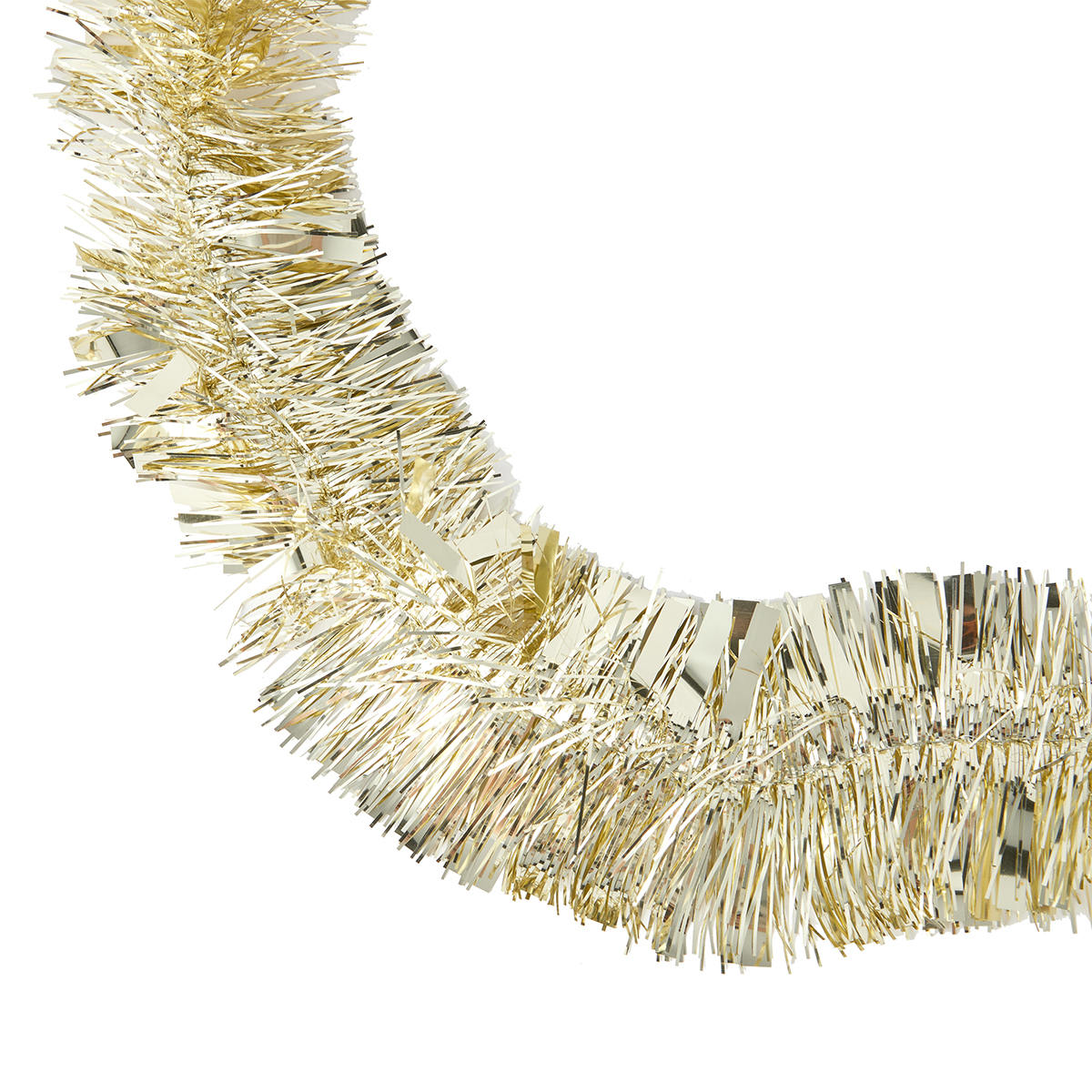6m Christmas Tinsel Champagne Kmart