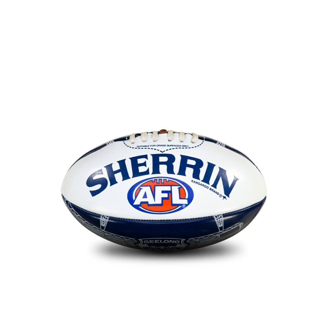 Sherrin AFL Geelong Cats Ball - Kmart