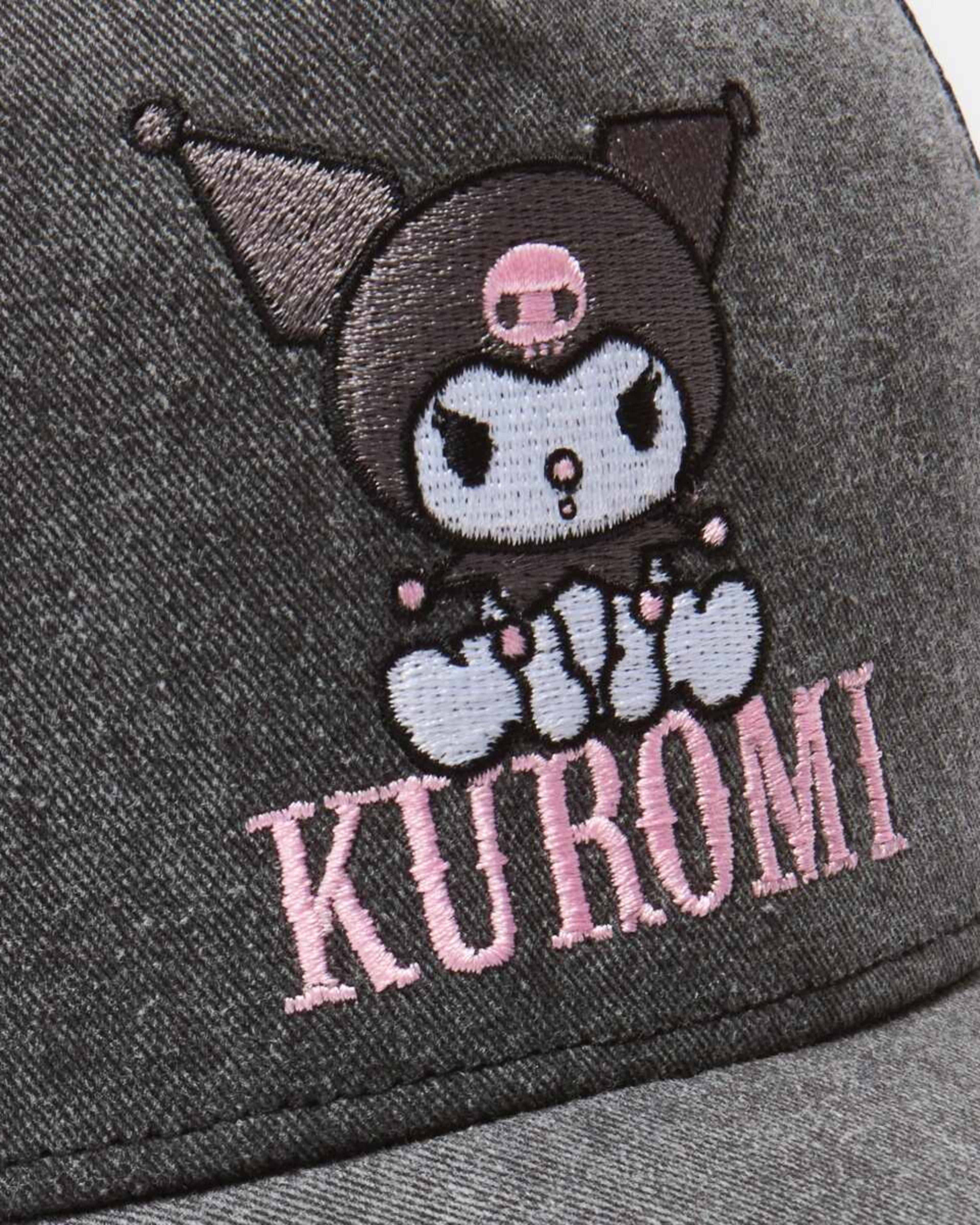 3 Hello Kitty Kuromi License Cap KUROMI ACID WASH, 3 of 3