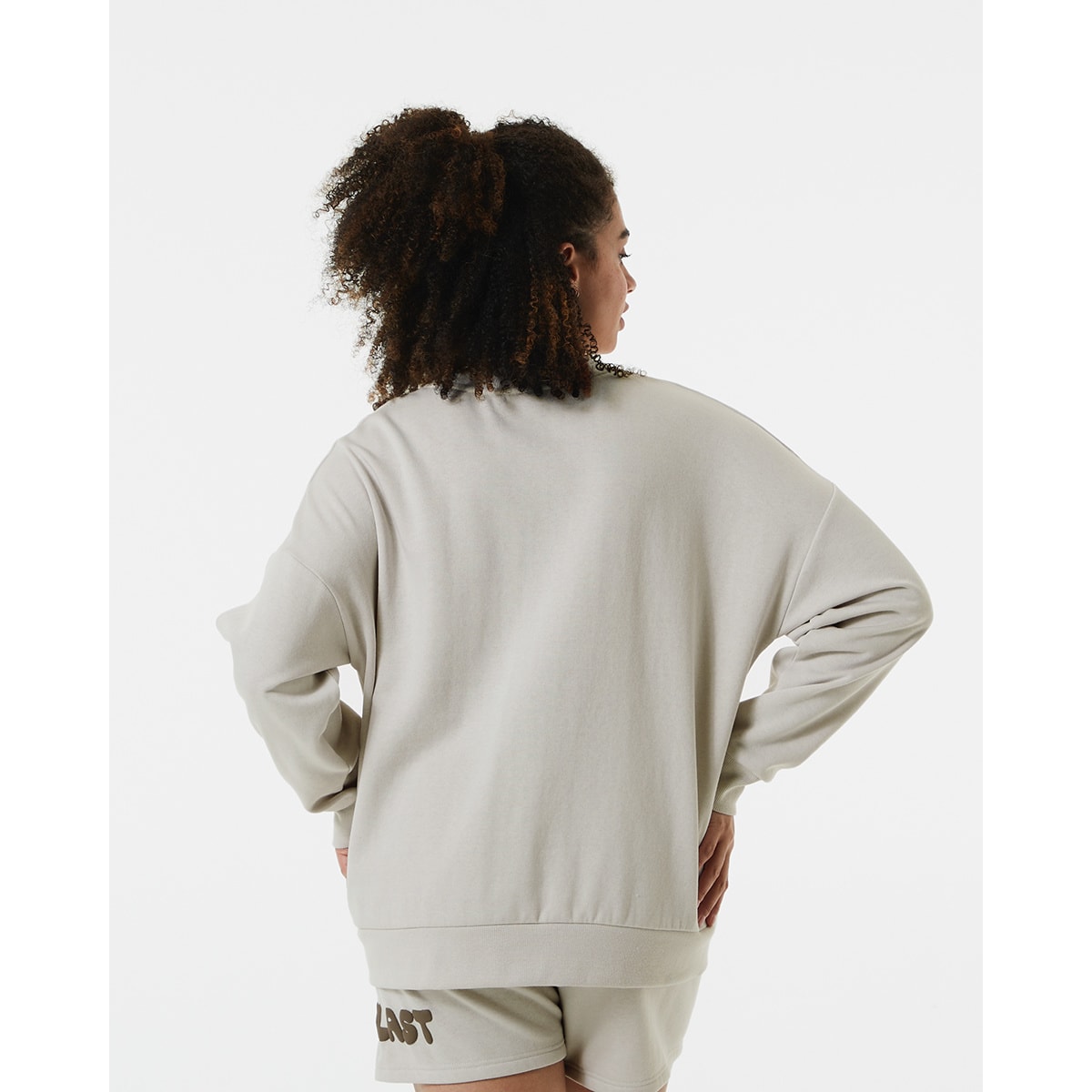 Active Everlast Womens Oversized Crew Neck Sweatshirt Kmart NZ