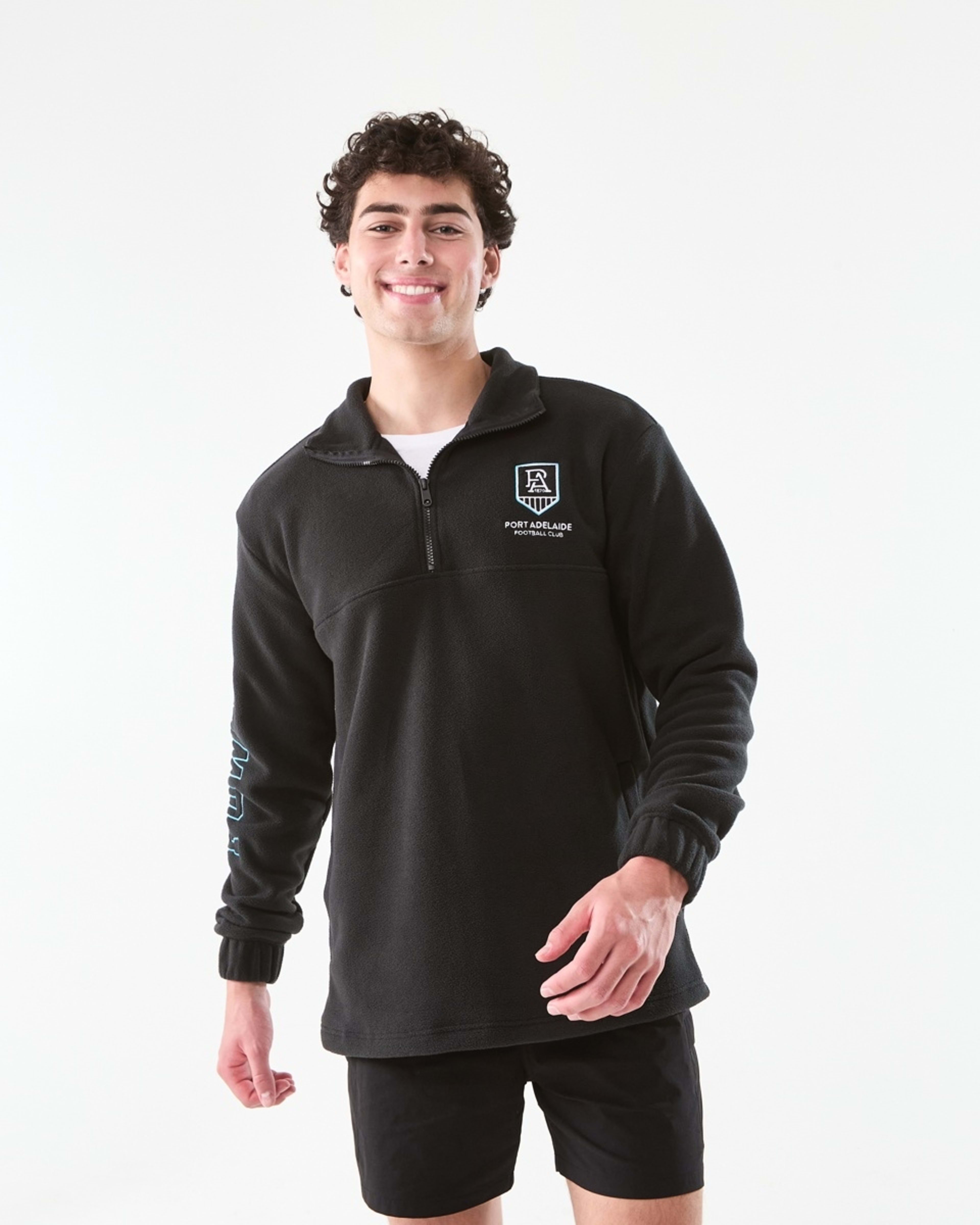 2 Official AFL Adult Polar Fleece Top Port Adel, 2 of 9