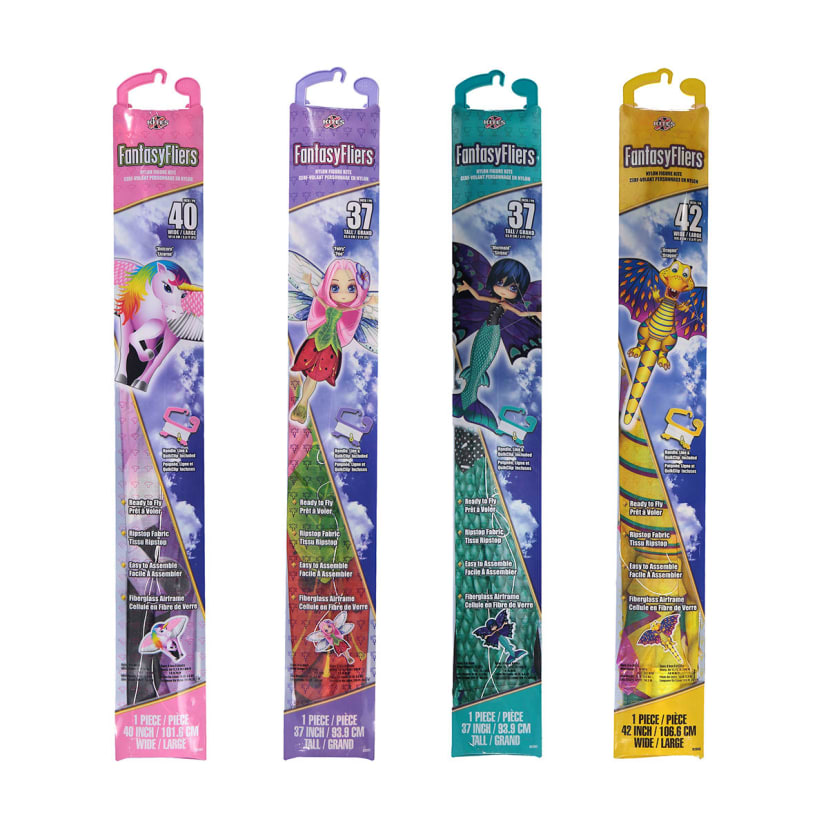 X Kites Fantasy Fliers Nylon Figure Kite Assorted Kmart